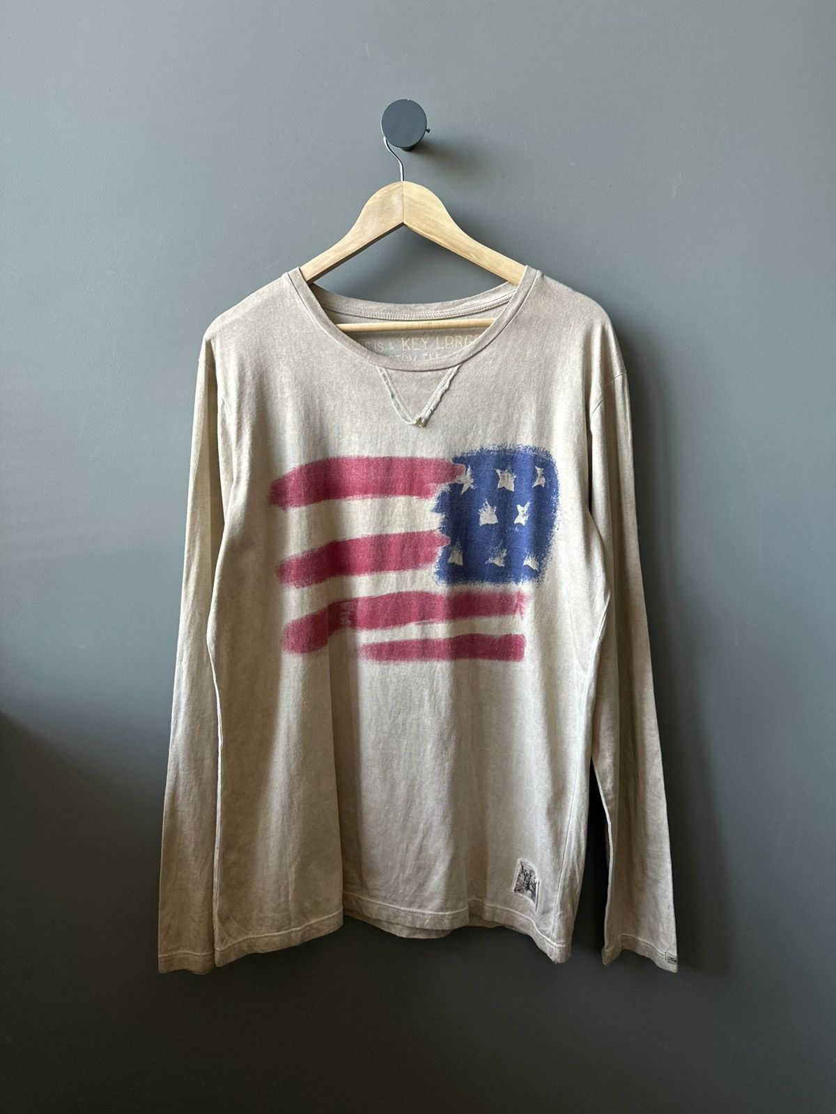 Hysteric Glamour Key Largo USA Flag Long sleeve Size L Size US L / EU 52-54 / 3 - 1 Thumbnail