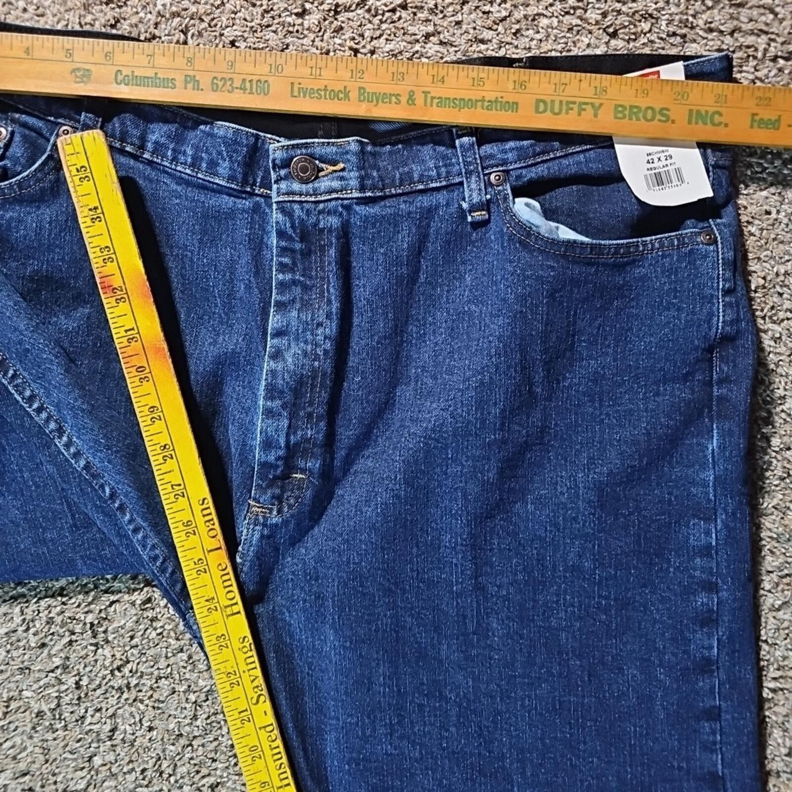 Wrangler NWT Wrangler Performamce Series 42x29 Regular Fit Jeans Size US 42 / EU 58 - 5 Thumbnail