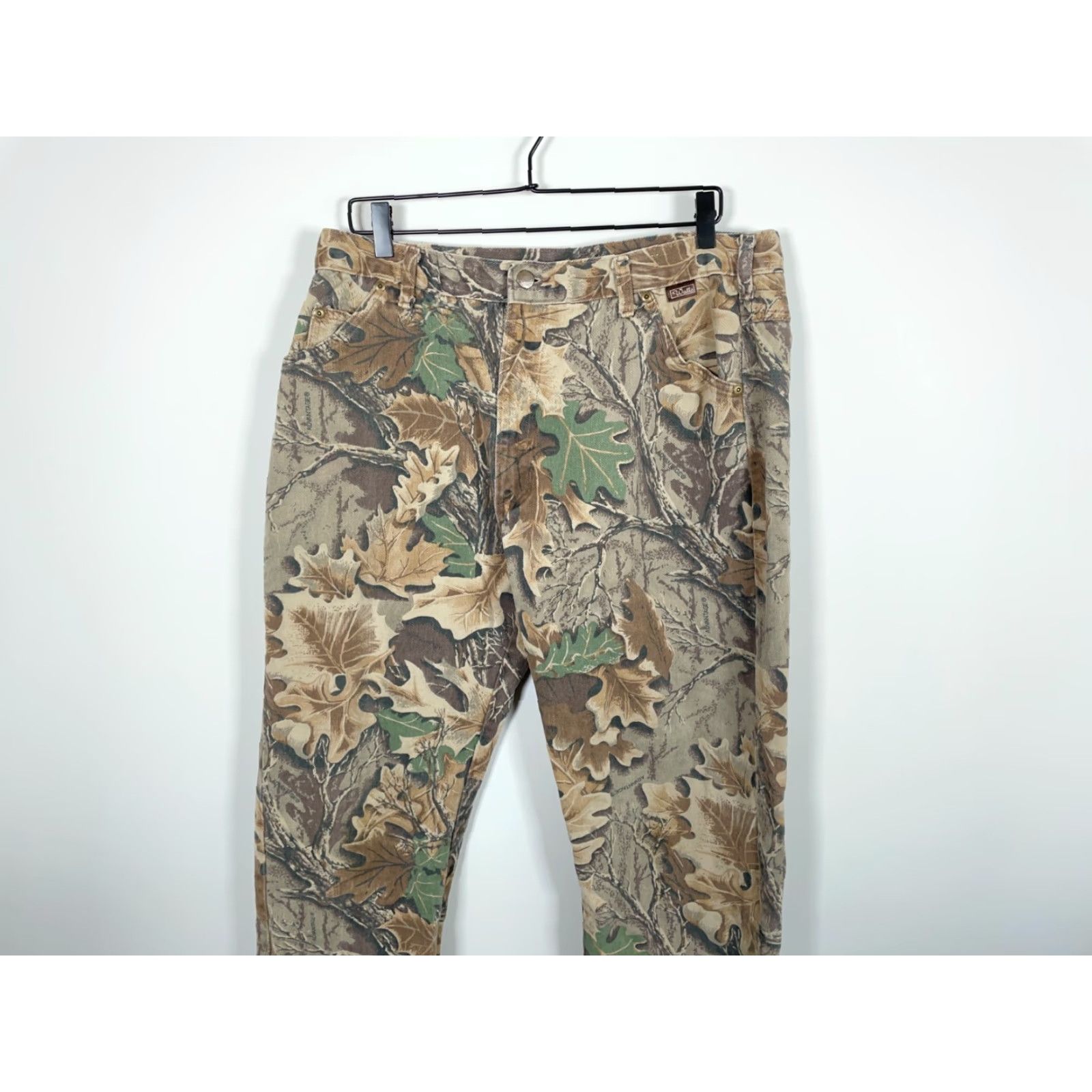 Walls VINTAGE Walls Camouflage Jeans Men's 36 x 31 Regular Straight 5-Pocket Denim Green USA Made Size US 36 / EU 52 - 4 Thumbnail