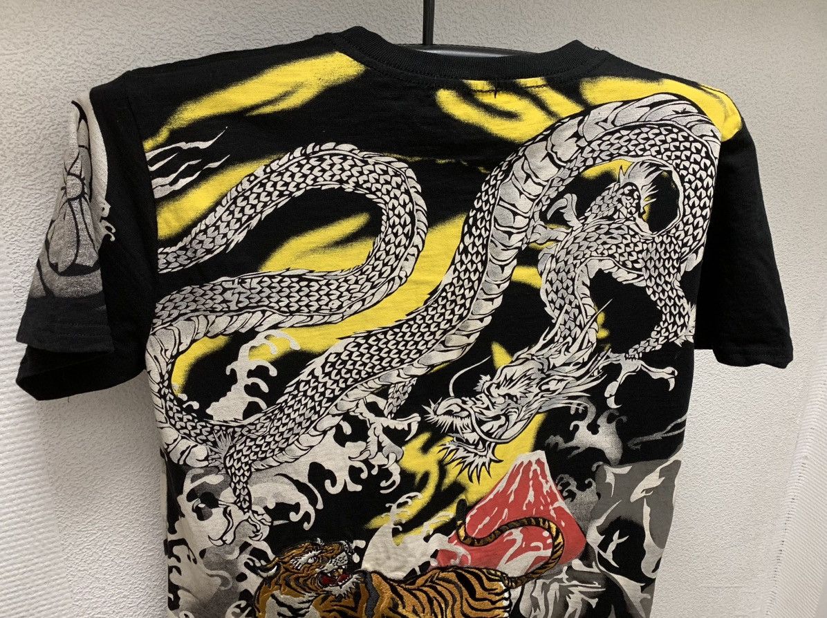 Japanese Brand Sukajan Japanese brand Japan fullprint black t-shirt L sz Size US L / EU 52-54 / 3 - 8 Thumbnail
