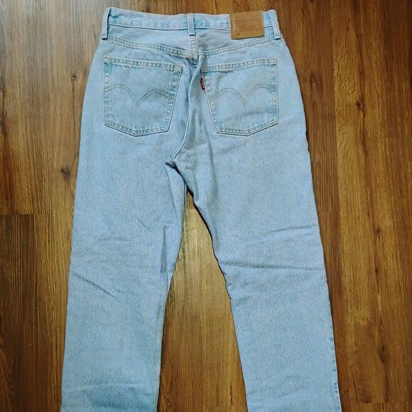 Levi's Levi's Premium 501 Big E Denim Blue Jeans 27x32 Size US 27 - 8 Thumbnail