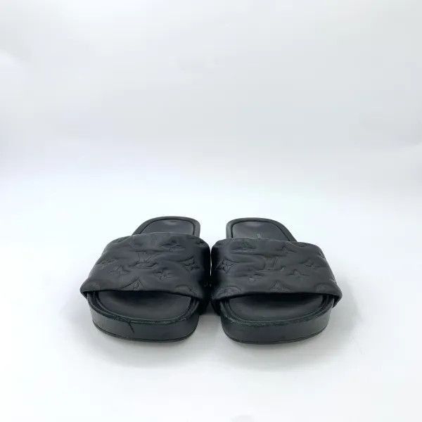 Other Louis Vuitton Black Jumbo Flatform Sandals for Women -2508 Size US 6 / IT 36 - 2 Thumbnail
