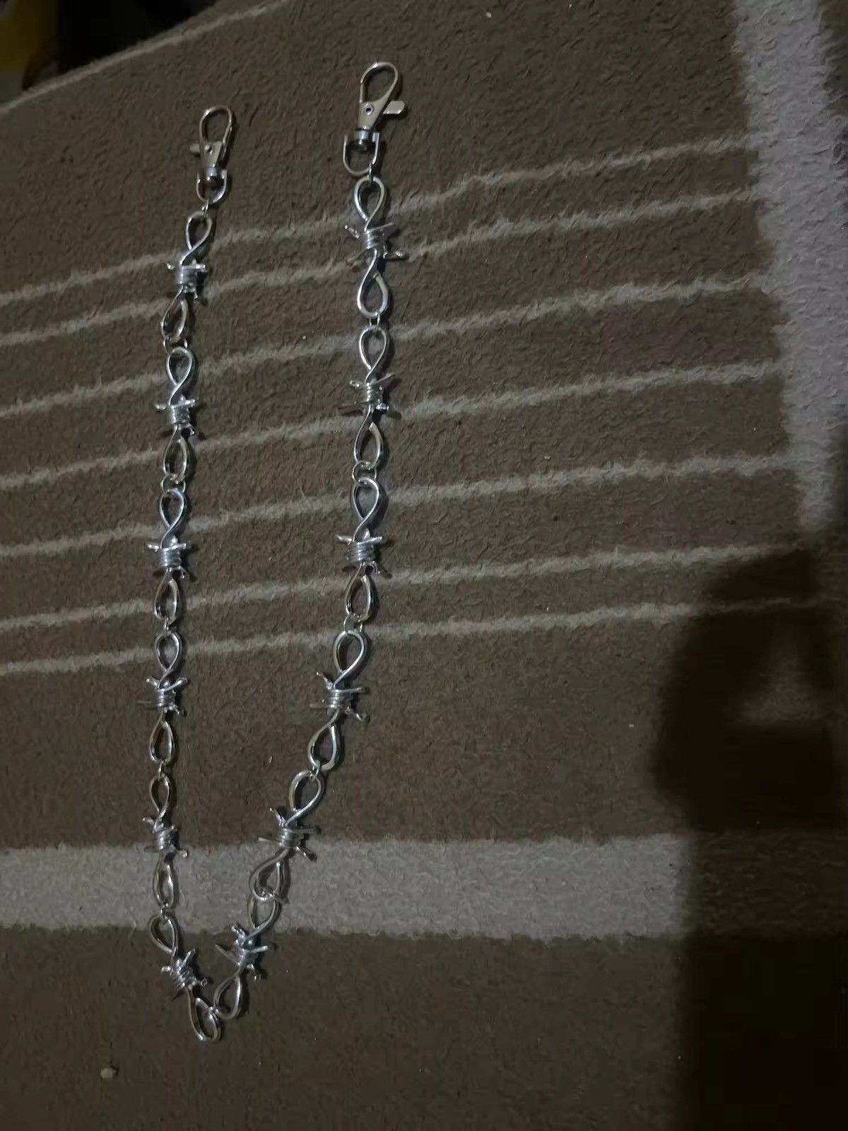 Jewelry Barb Wire Wallet Chain Size ONE SIZE - 5 Thumbnail