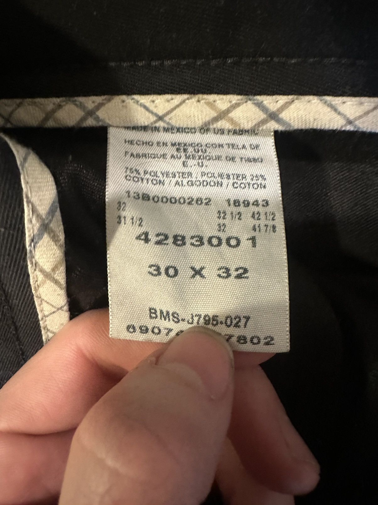Lee × Vintage Vintage Lee Navy Khaki Pants 30x32 Size US 30 / EU 46 - 4 Thumbnail