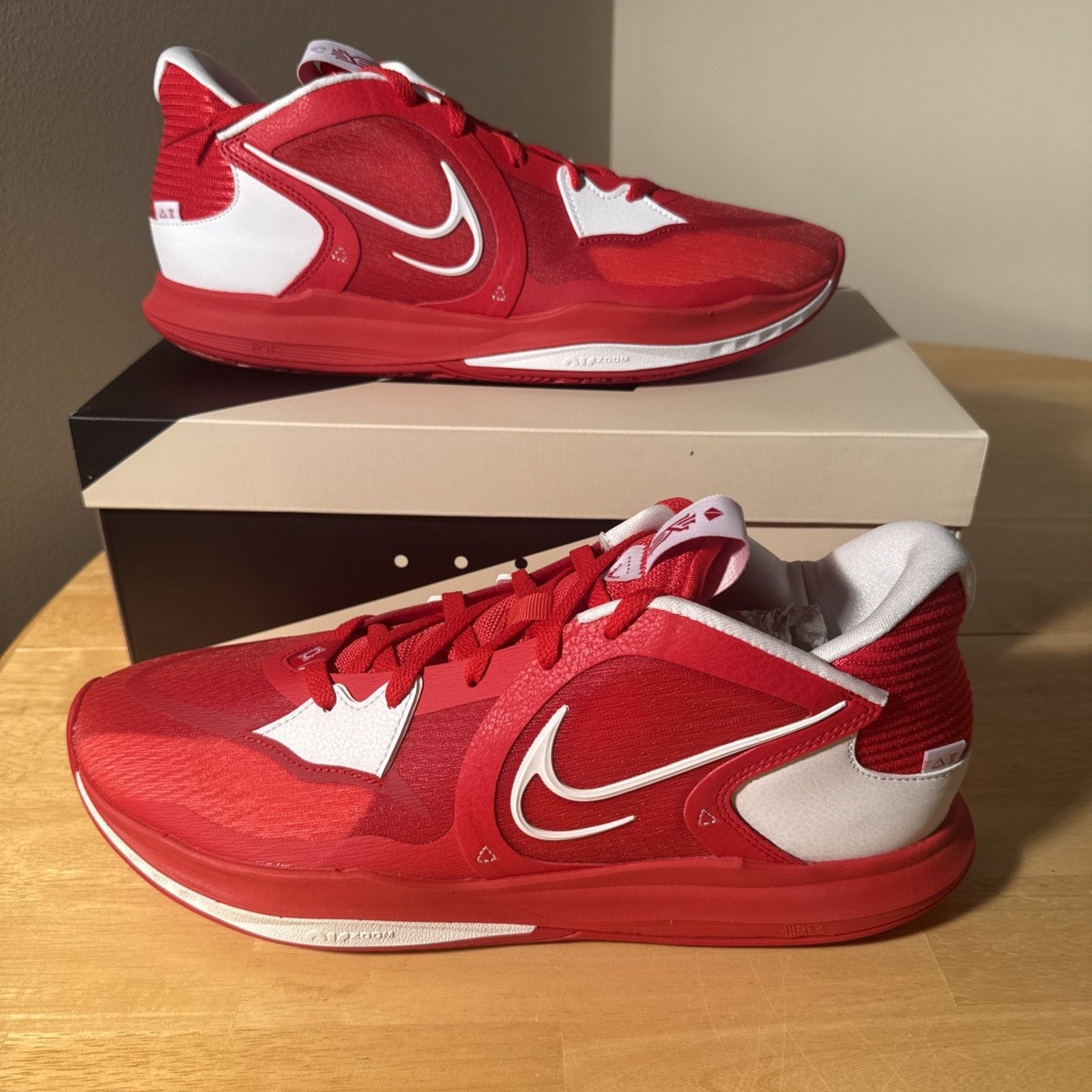 Nike Nike Kyrie 5 Low TB University Red Size 14 Men's Basketball Size US 14 / EU 47 - 2 Thumbnail