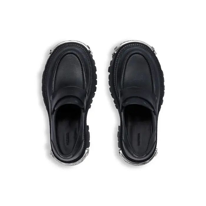 Balenciaga o1w1db10526 Tractor Loafers in Black Size US 7 / EU 40 - 6 Thumbnail