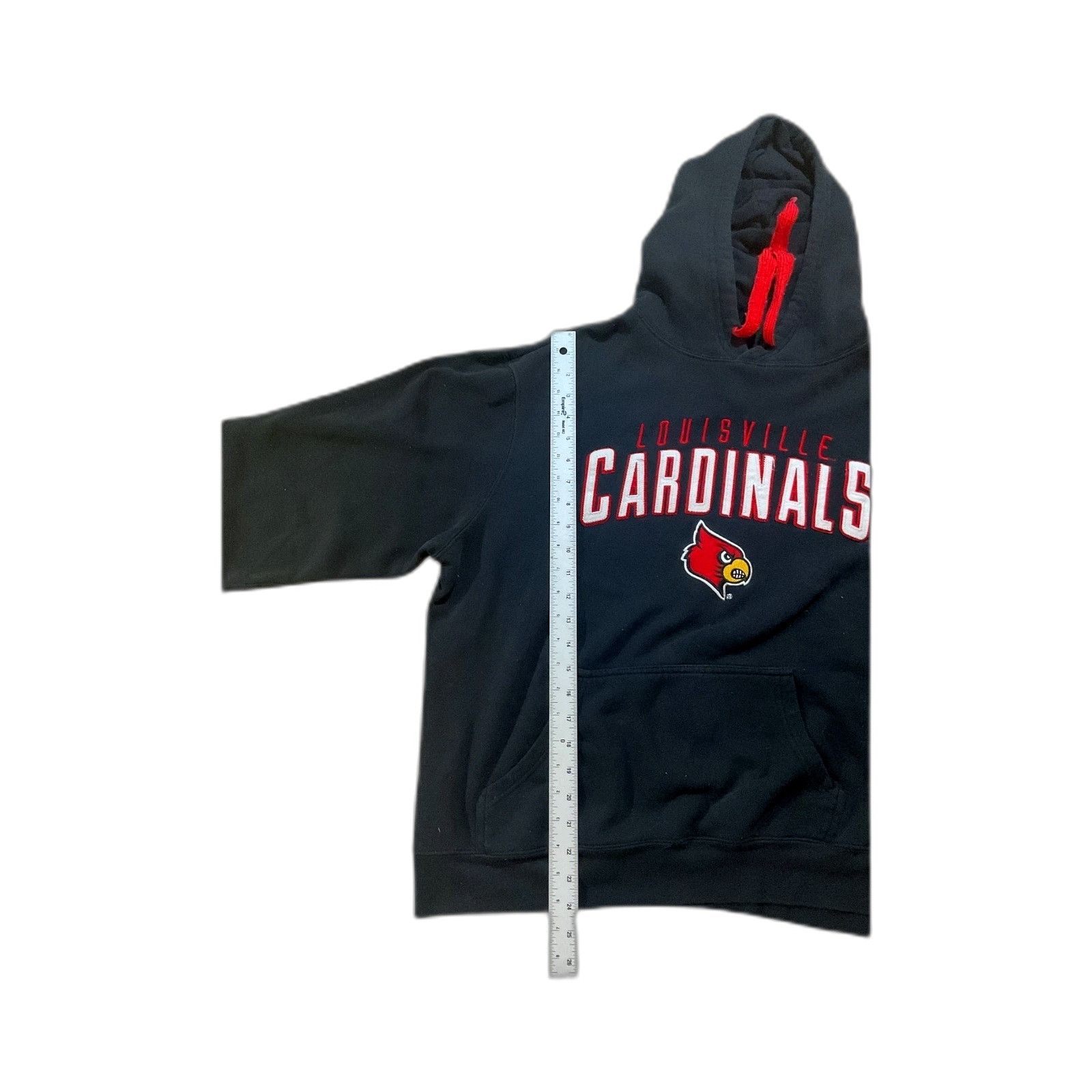 Vintage Louisville Cardinals Black College Hoodie Mens XL Hooded Swe Size US XL / EU 56 / 4 - 5 Thumbnail