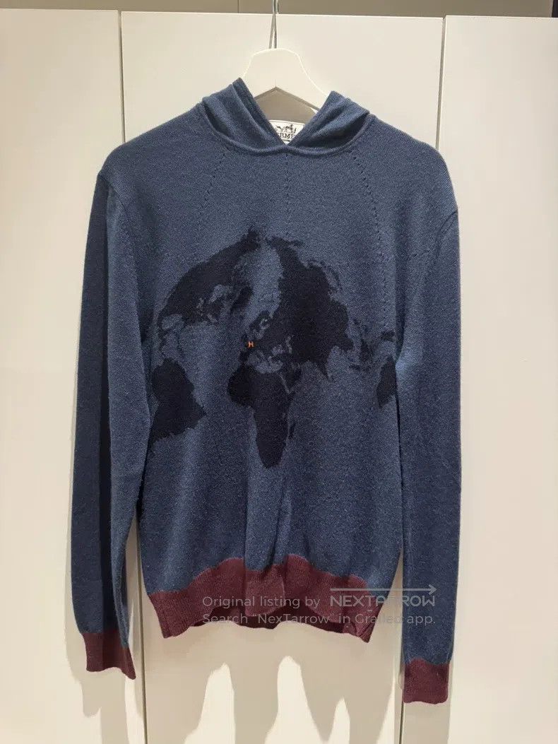 Hermes Hermes Pure Cashmere Sweater with Hood Size M / US 6-8 / IT 42-44 - 1 Thumbnail