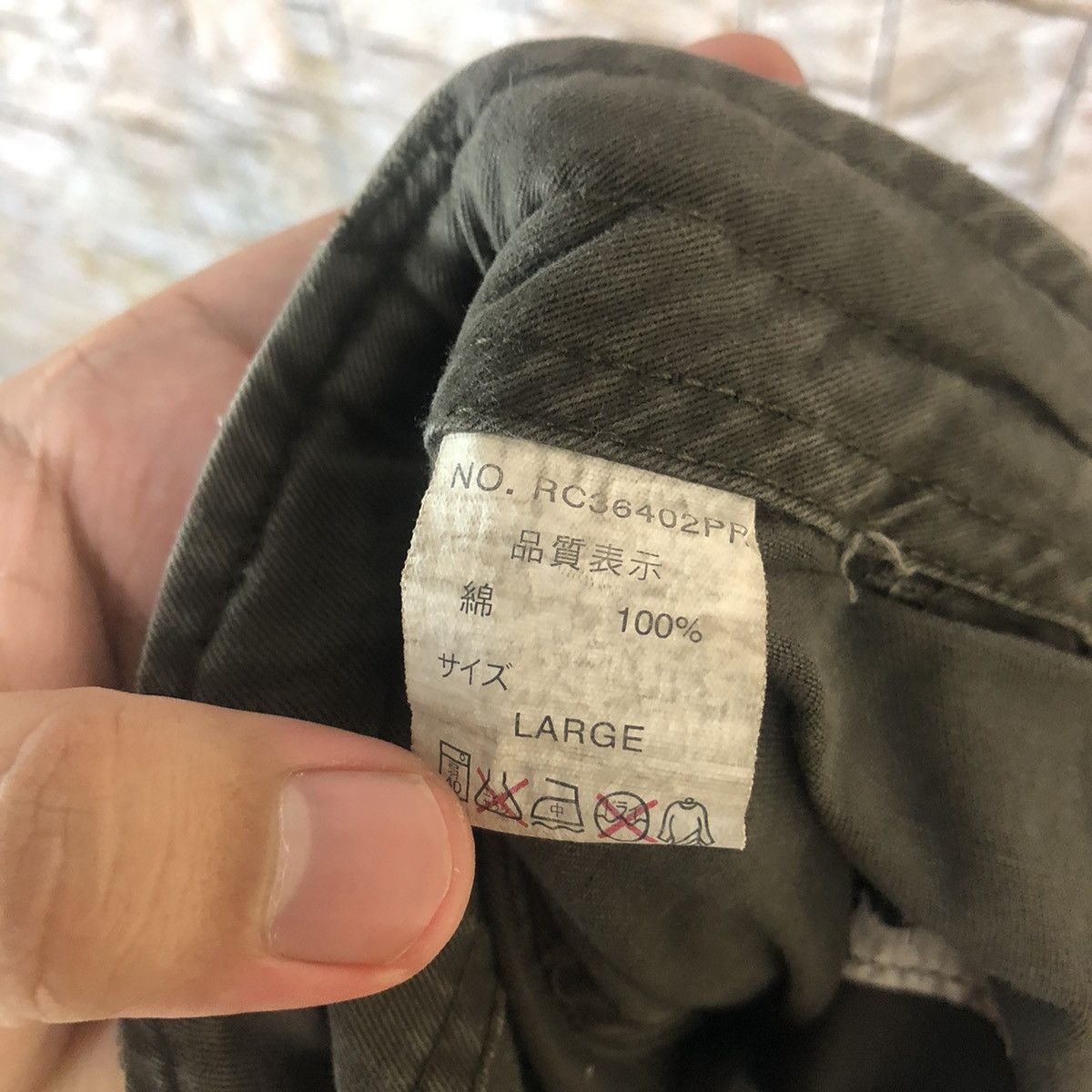 Japanese Brand Real Crush Dark Brown Cargo Multipocket Pants #A79 Size US 31 - 24 Thumbnail