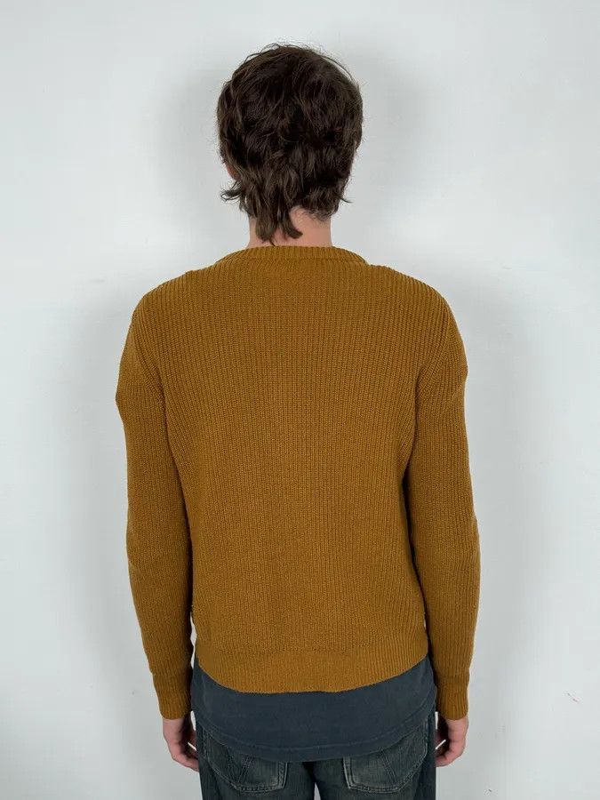 Salvatore Ferragamo Salvatore Ferragamo Camel Cashmere Python Leather Cardigan Size US S / EU 44-46 / 1 - 3 Thumbnail