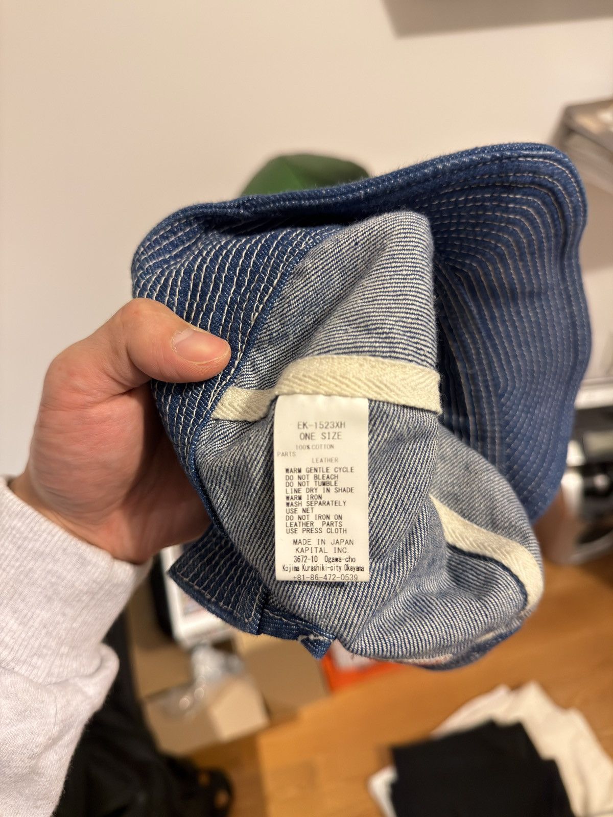 Kapital Kapital Conductor Hat Size ONE SIZE - 5 Thumbnail