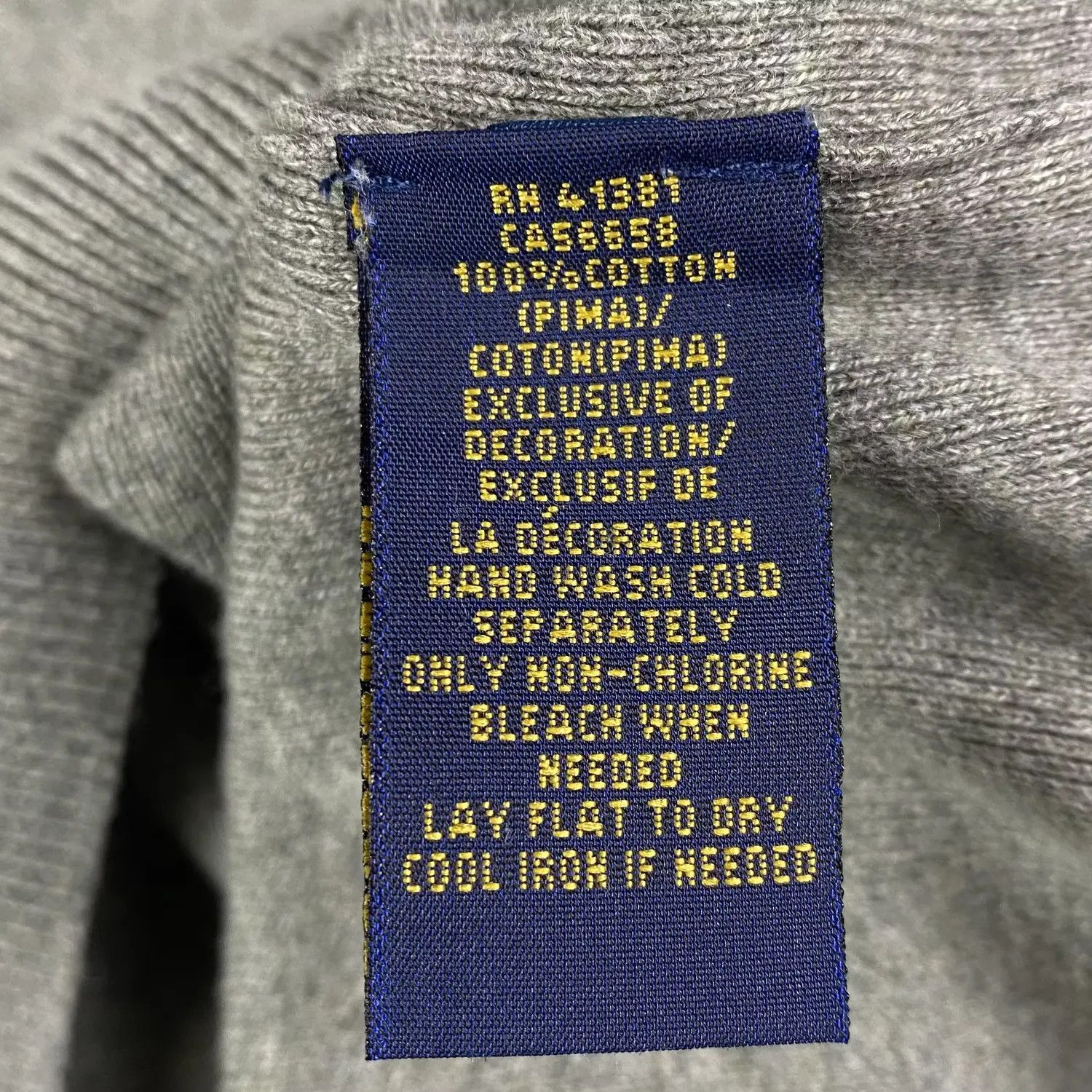 Polo Ralph Lauren Mens Jumper Polo Ralph Lauren V Neck Size M Size US M / EU 48-50 / 2 - 5 Thumbnail