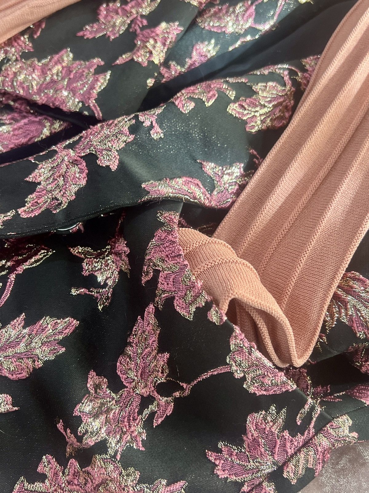 For Love & Lemons For Love and Lemons Luella Layering Coat Metallic Jacquard Size S / US 4 / IT 40 - 6 Thumbnail