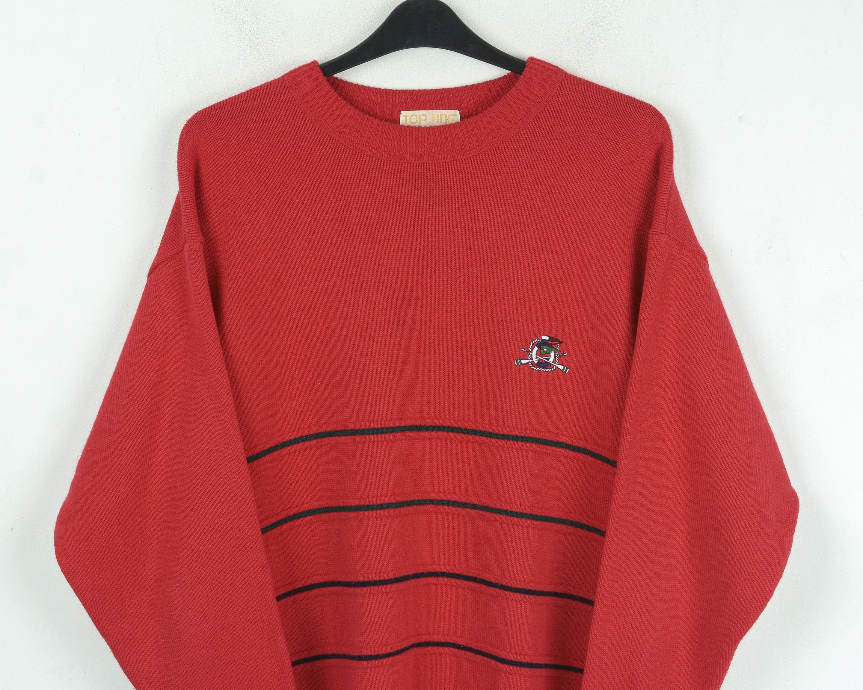 Vintage TOP KNIT FINLAND M Crew Neck Sweater Pullover Jumper Top Size US M / EU 48-50 / 2 - 3 Thumbnail