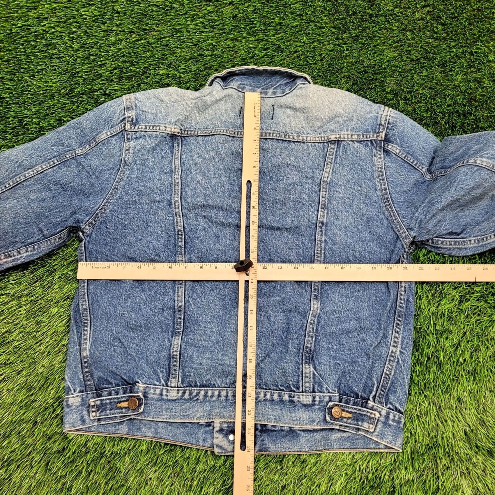 Vintage Vintage 80s SASSON Jacket Womens XL Cropped Size 4XL / US 24-26 - 7 Thumbnail