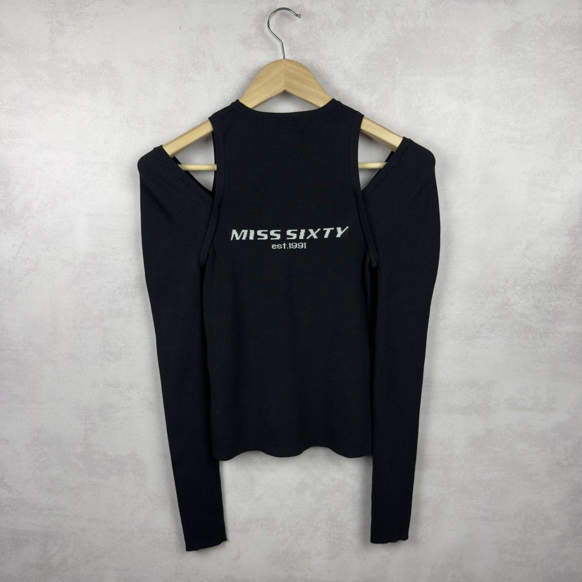 ミスシックスティ 長袖カットソー vintage y2k Miss Sixty Archive Miss Sixty Vintage All Print Long sleeve Top