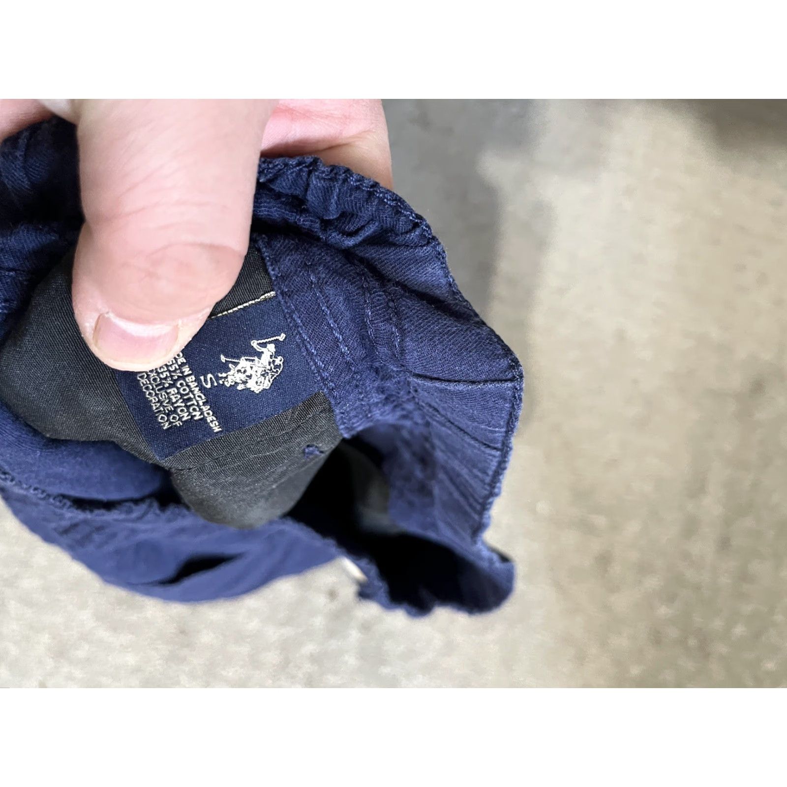 Vintage US Polo Assn. Black Pull on Shorts Size S Unisex Adults, Chino, Short, Blue, Regular Size US S / EU 44-46 / 1 - 4 Thumbnail