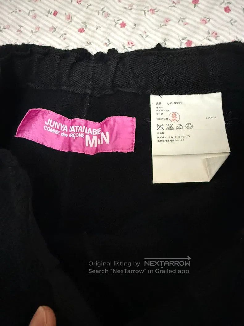 Junya Watanabe Junya Watanabe size M Woolen Trousers Size 25" / US 0 / IT 36 - 2 Thumbnail