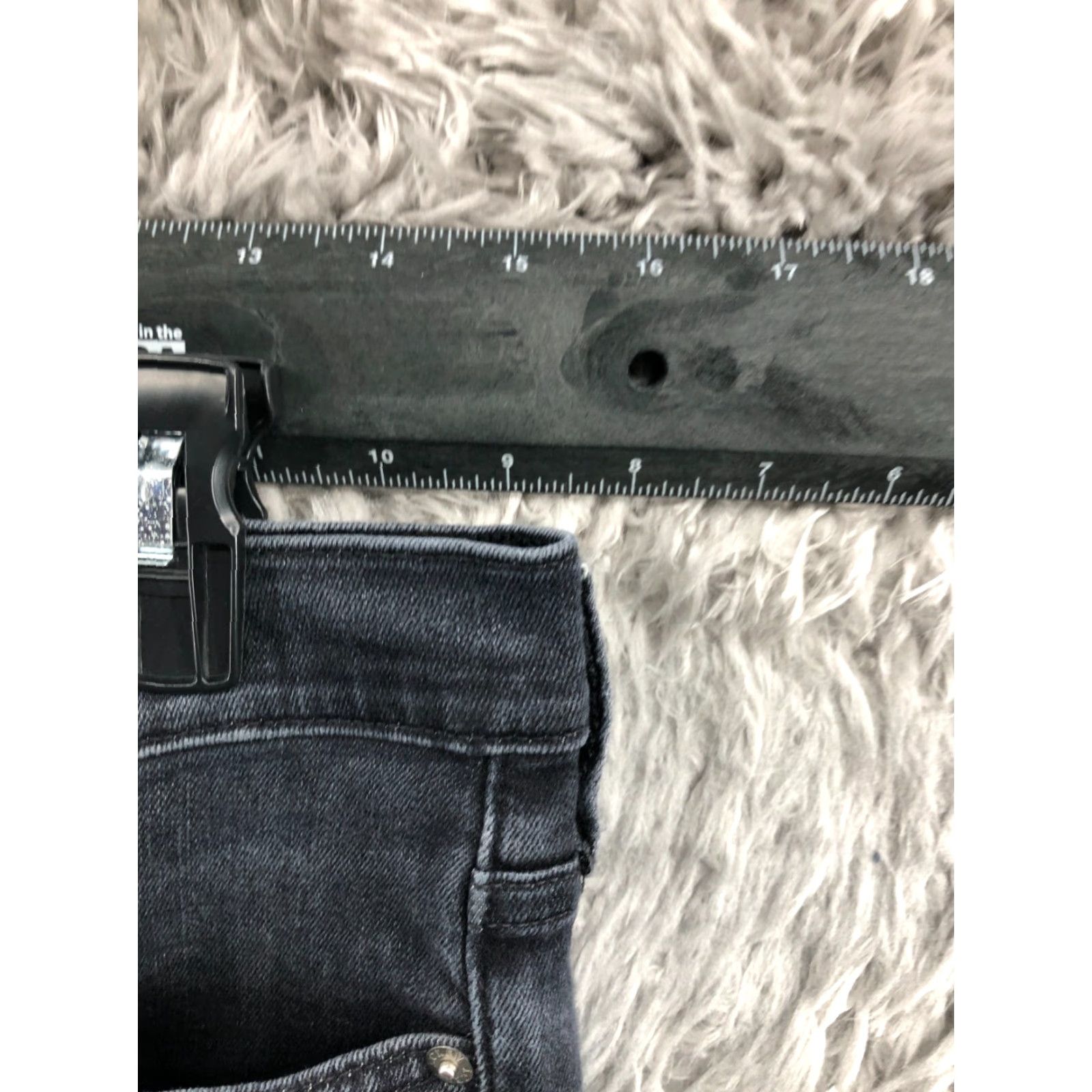 J.Crew J.CREW Toothpick Skinny Jeans 29 Womens Dark Wash Black Jeans Size 29" - 2 Thumbnail