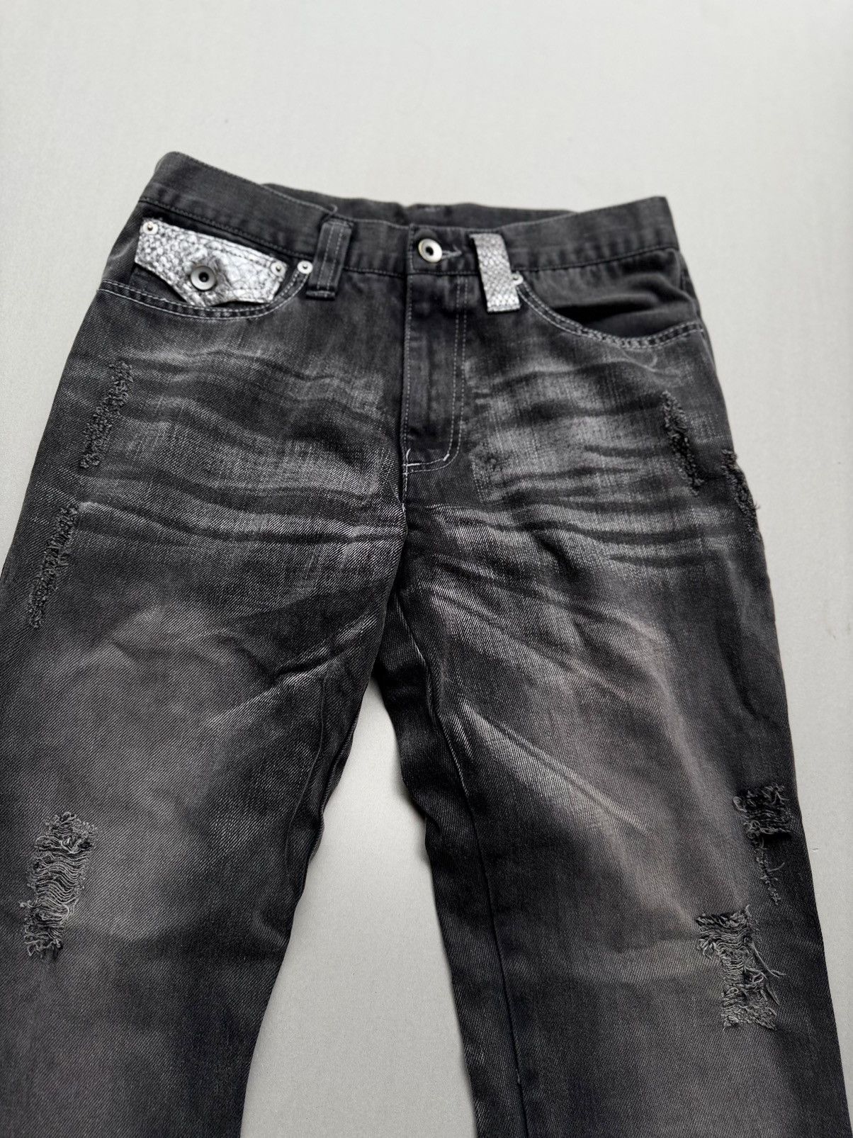 Japanese Brand Tako kikuchi flare jeans Size US 28 / EU 44 - 2 Thumbnail