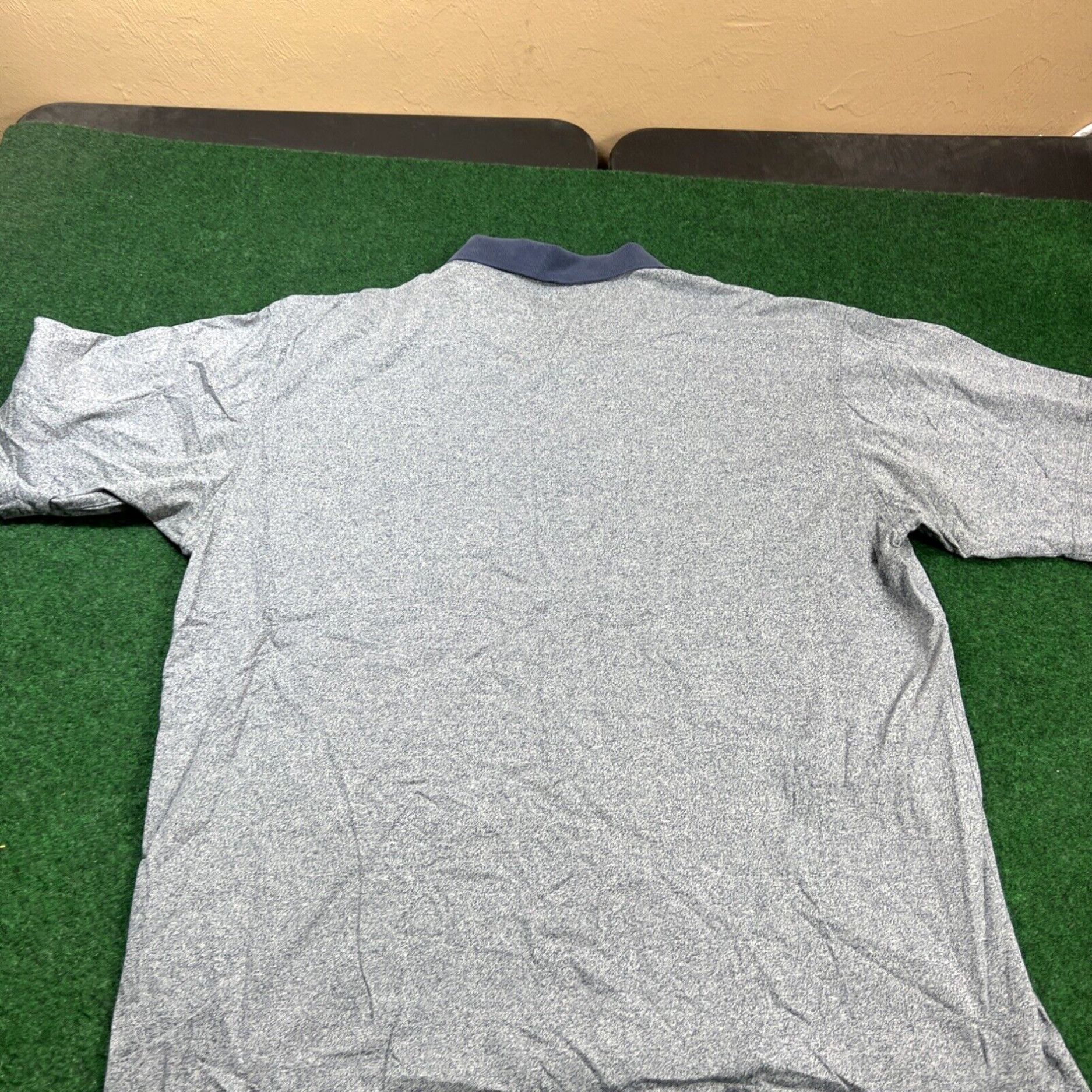 Vintage Pebble Beach Polo Shirt Adult Gray Blue collar Short Sleeve Casual Mens XL Size US XL / EU 56 / 4 - 8 Thumbnail