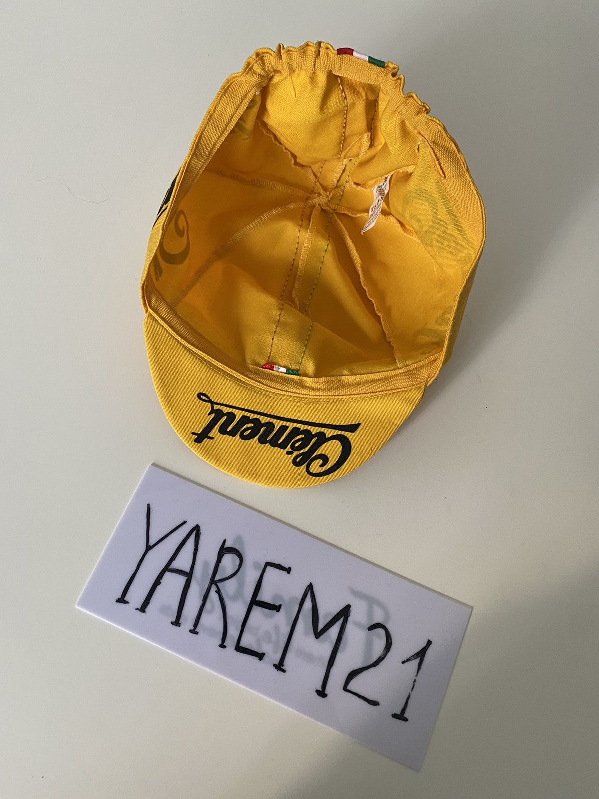 Vintage Clement Retro Cycling cap hat Size ONE SIZE - 2 Thumbnail