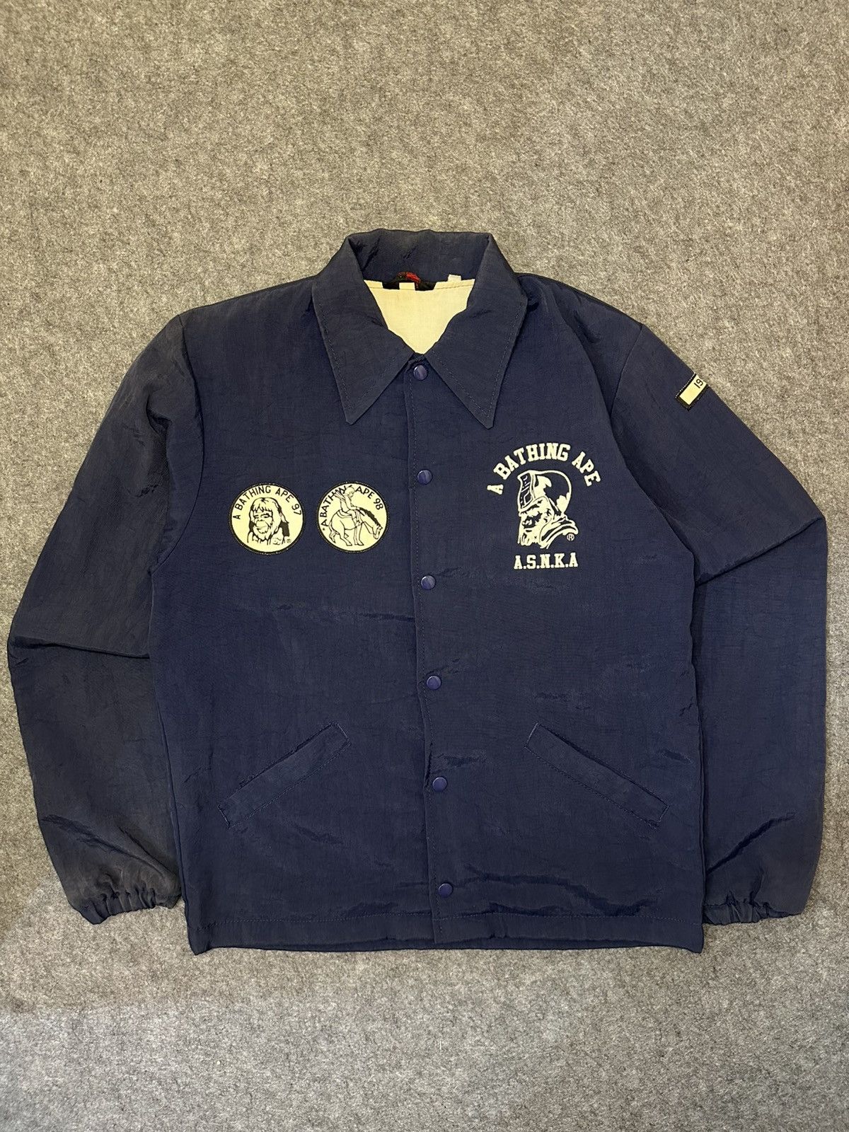 Bape Vintage A Bathing Ape General Nigo Era 90s‼️Coach Jaket Size US M / EU 48-50 / 2 - 4 Thumbnail