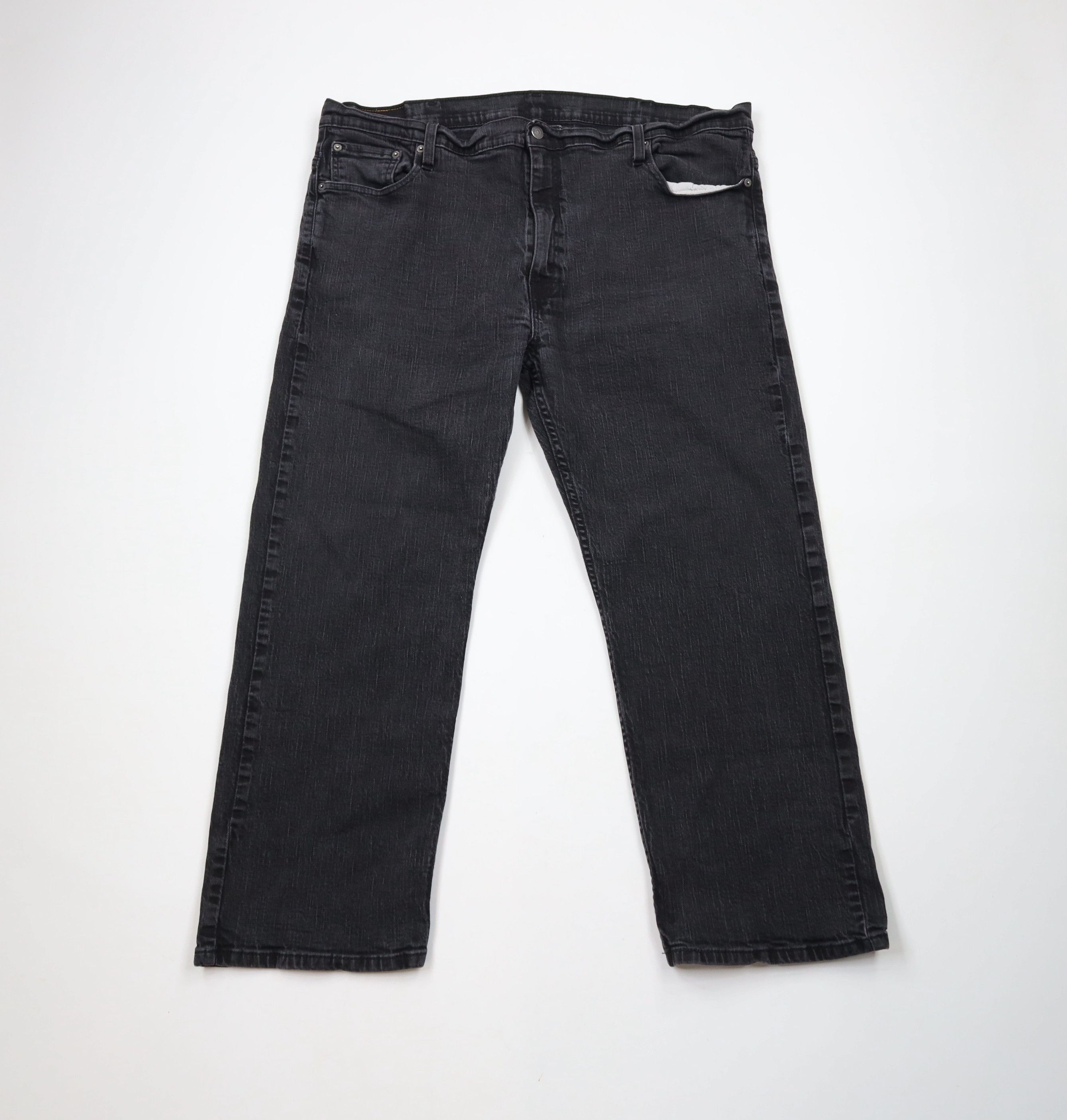 Levi's × Vintage Vintage Y2K Levis 569 Fit Straight Wide Leg Jeans Black Size US 44 / EU 60 - 1 Thumbnail