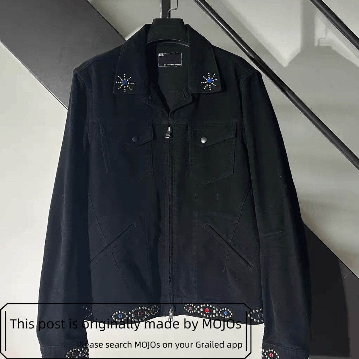 Number (N)ine Number (N)ine FW07 Velvet Western Jacket | Grailed