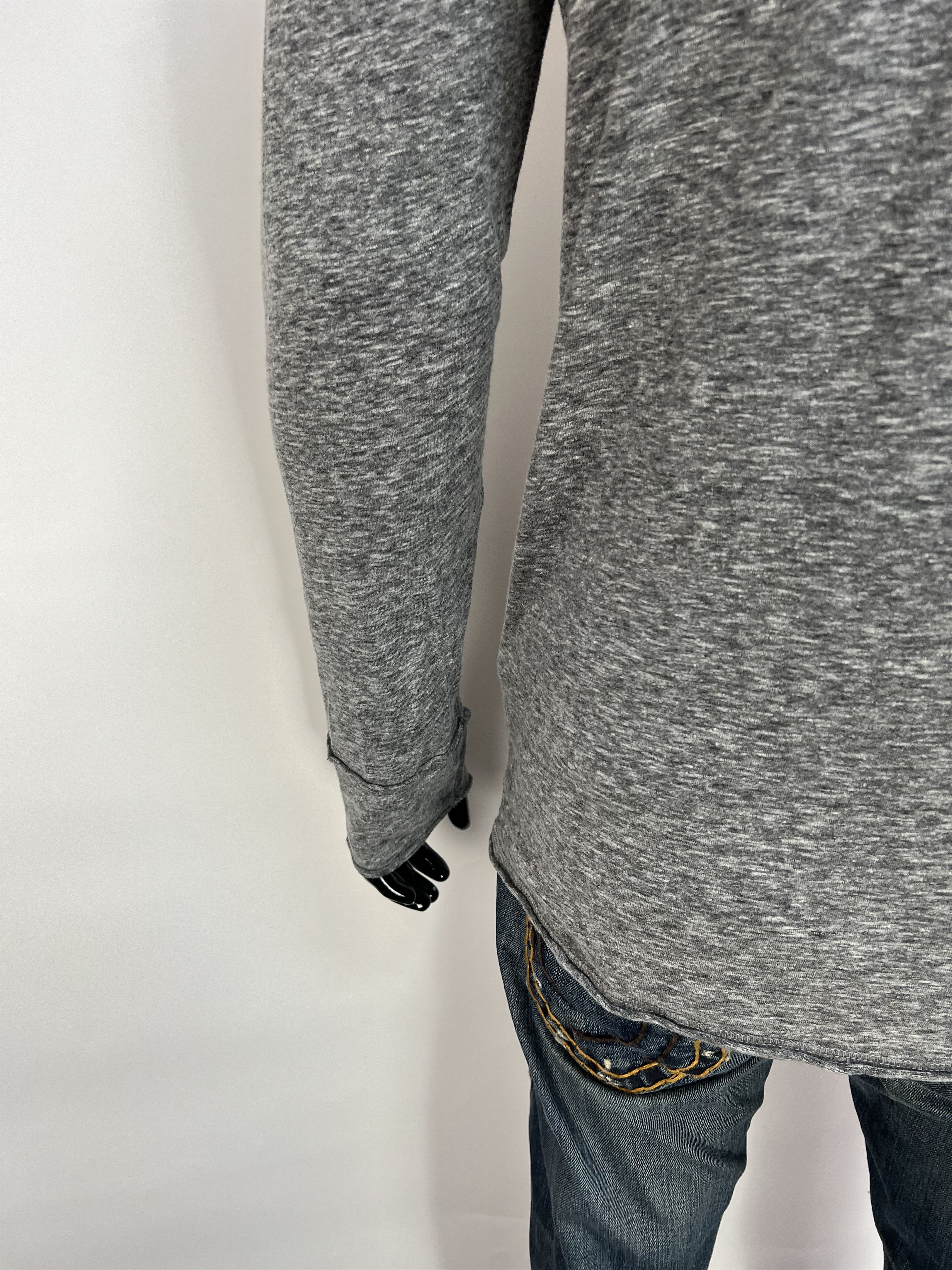 Zadig & Voltaire Zadig Voltaire Men s Gray Sweater Size L Big Logo Size US L / EU 52-54 / 3 - 8 Thumbnail