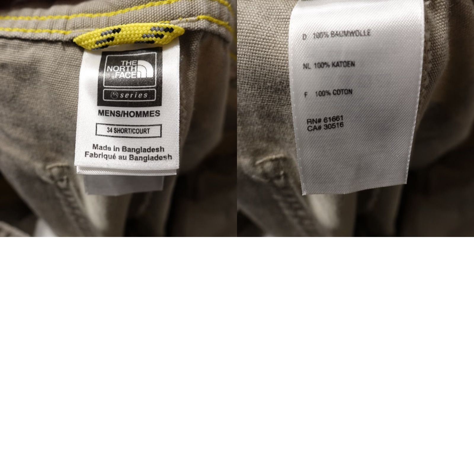 The North Face VINTAGE North Face Cargo Pants Men Regular Fit 34 Waist Beige Canvas Casual 90s Mens Size US 34 / EU 50 - 8 Thumbnail
