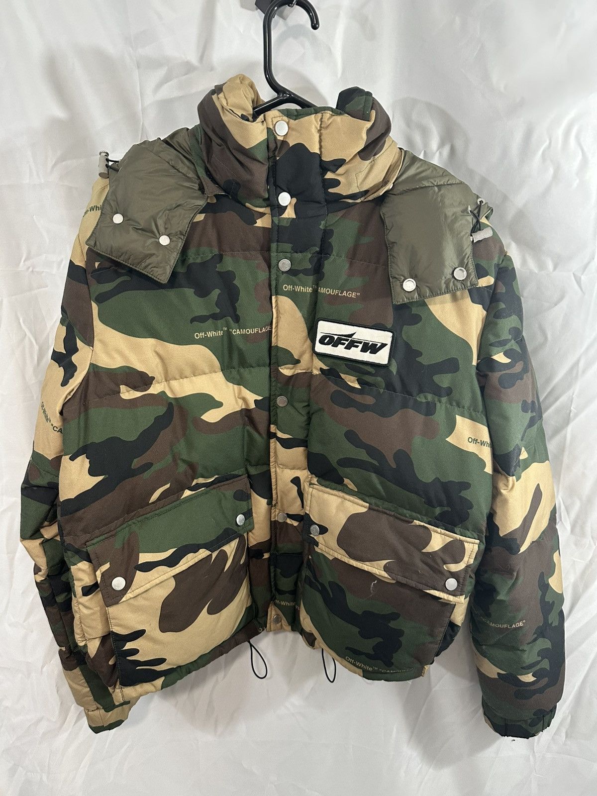 Off-White Off White Camo Jacket BNWOT Size US S / EU 44-46 / 1 - 2 Thumbnail