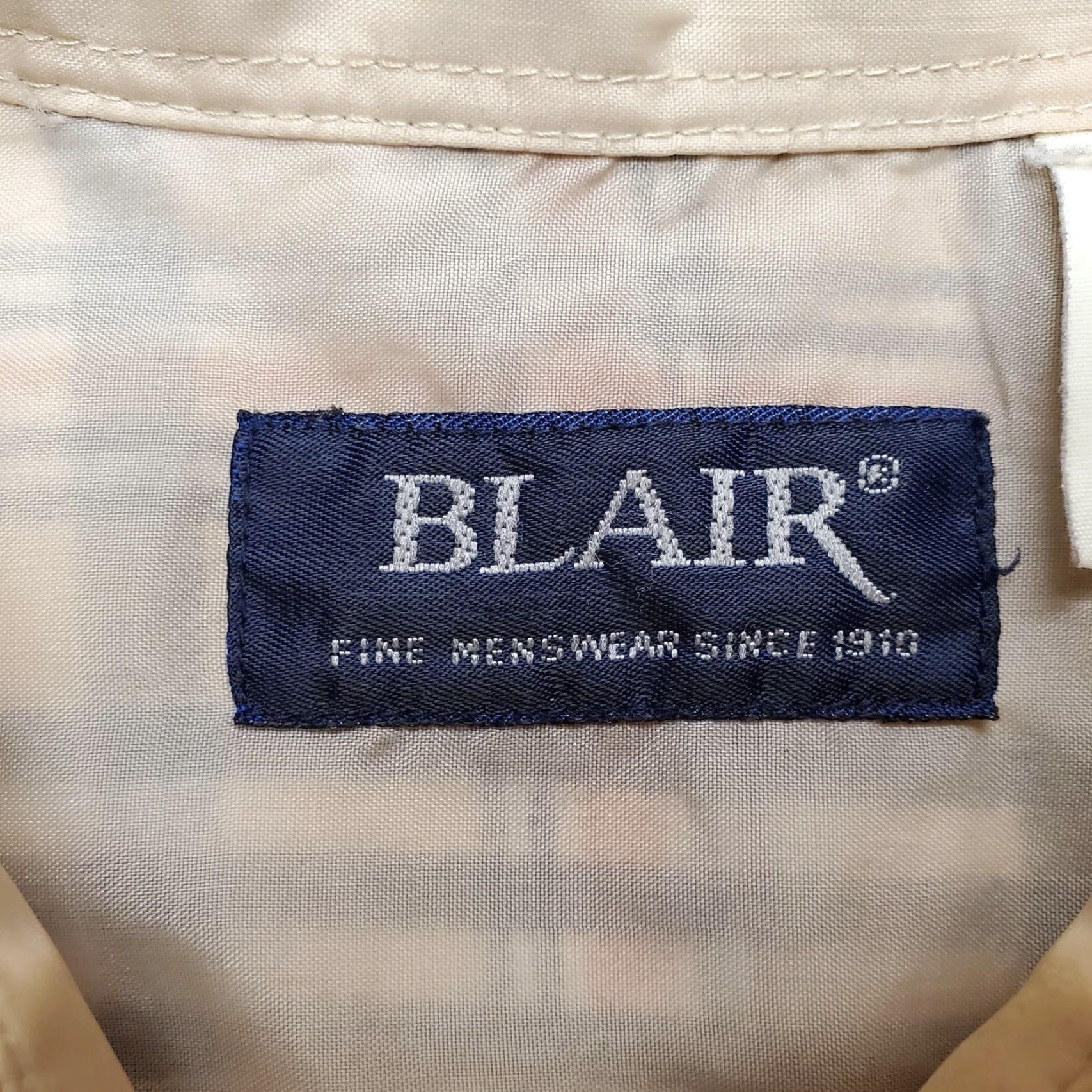 Blair VINTAGE John Blair Shirt Mens M Tan Plaid Flannel Button Long Sleeve Mens Size US M / EU 48-50 / 2 - 4 Thumbnail