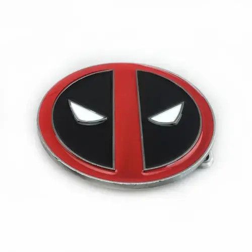 Other Red Film Metal Vintage Belt Buckle ( no belt ) Size ONE SIZE - 2 Thumbnail