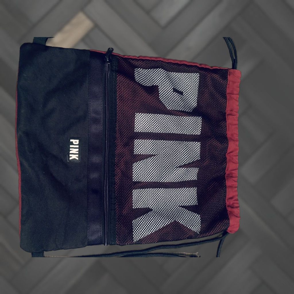 Pinko VINTAGE Victoria's Secret pink mini Backpack Burgundy logo Backpack Women Mini Burgundy logo PINK Women Backpack Size ONE SIZE - 1 Thumbnail