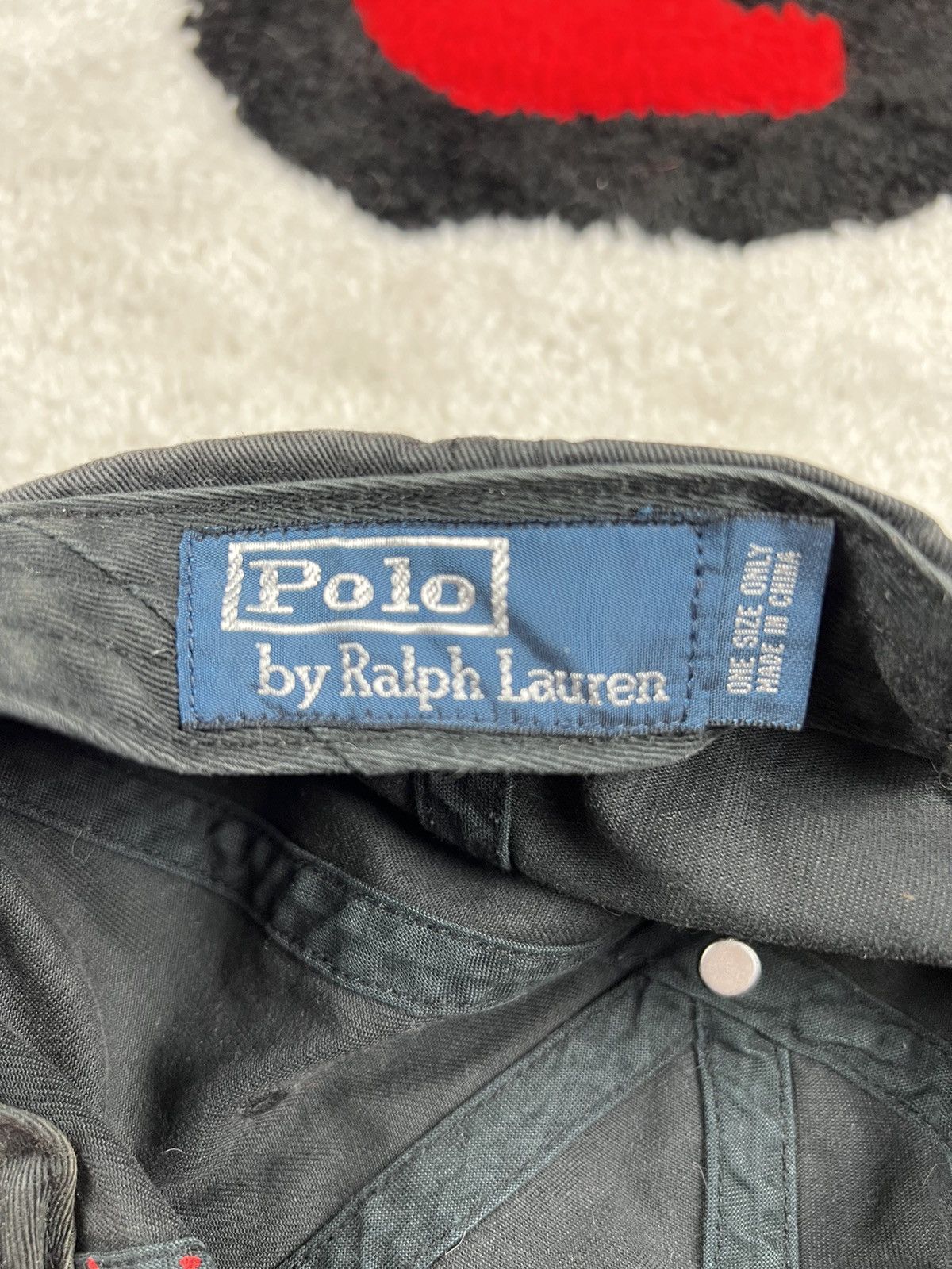 Ralph Lauren Vintage Polo Ralph Lauren Embroidered Logo Faded Y2K Cap Hat Size ONE SIZE - 8 Thumbnail