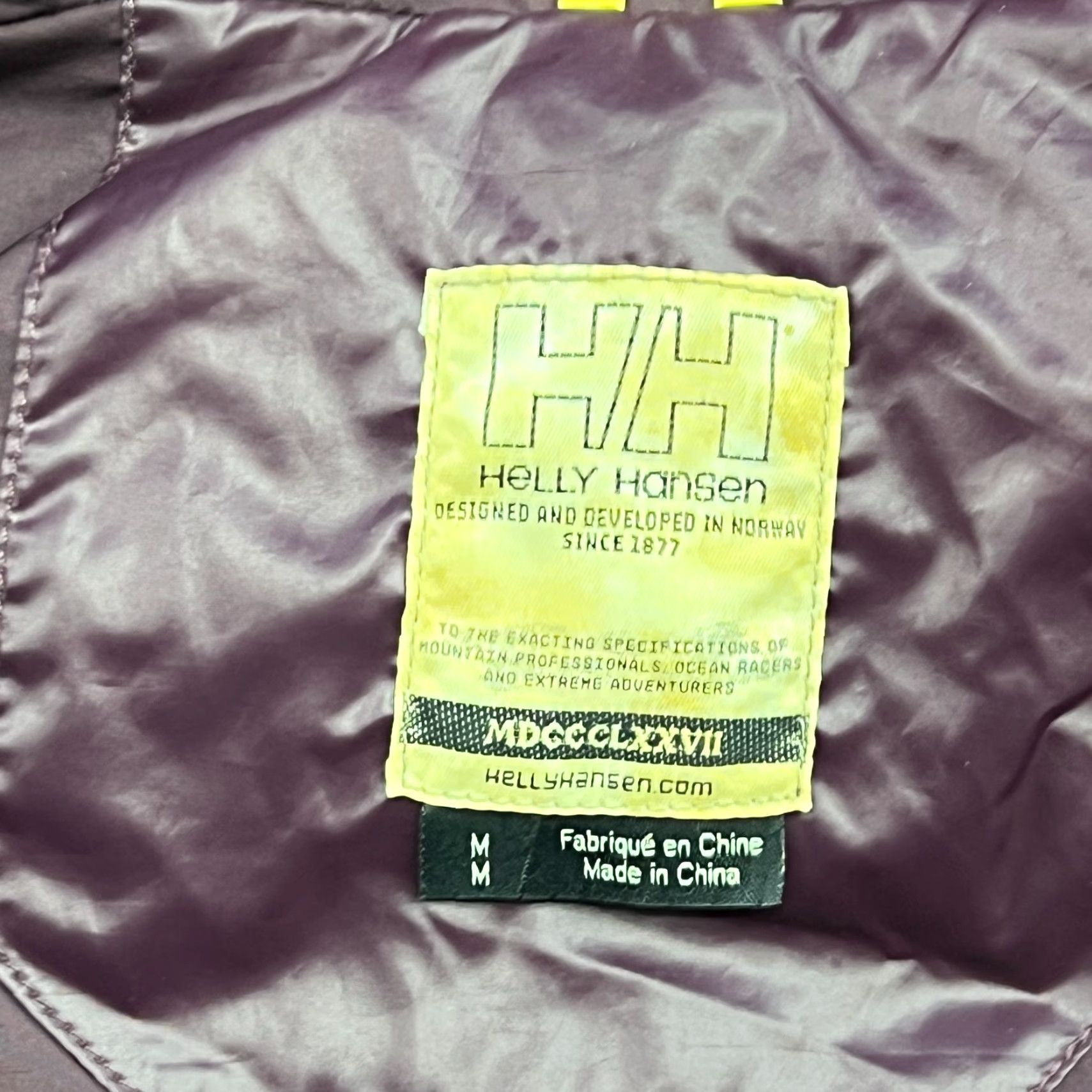 Helly Hansen Helly Hansen Goose Down Puffer Vest Womens Medium Purple Hooded Full Zip Pockets Shirt Size M / US 6-8 / IT 42-44 - 4 Thumbnail