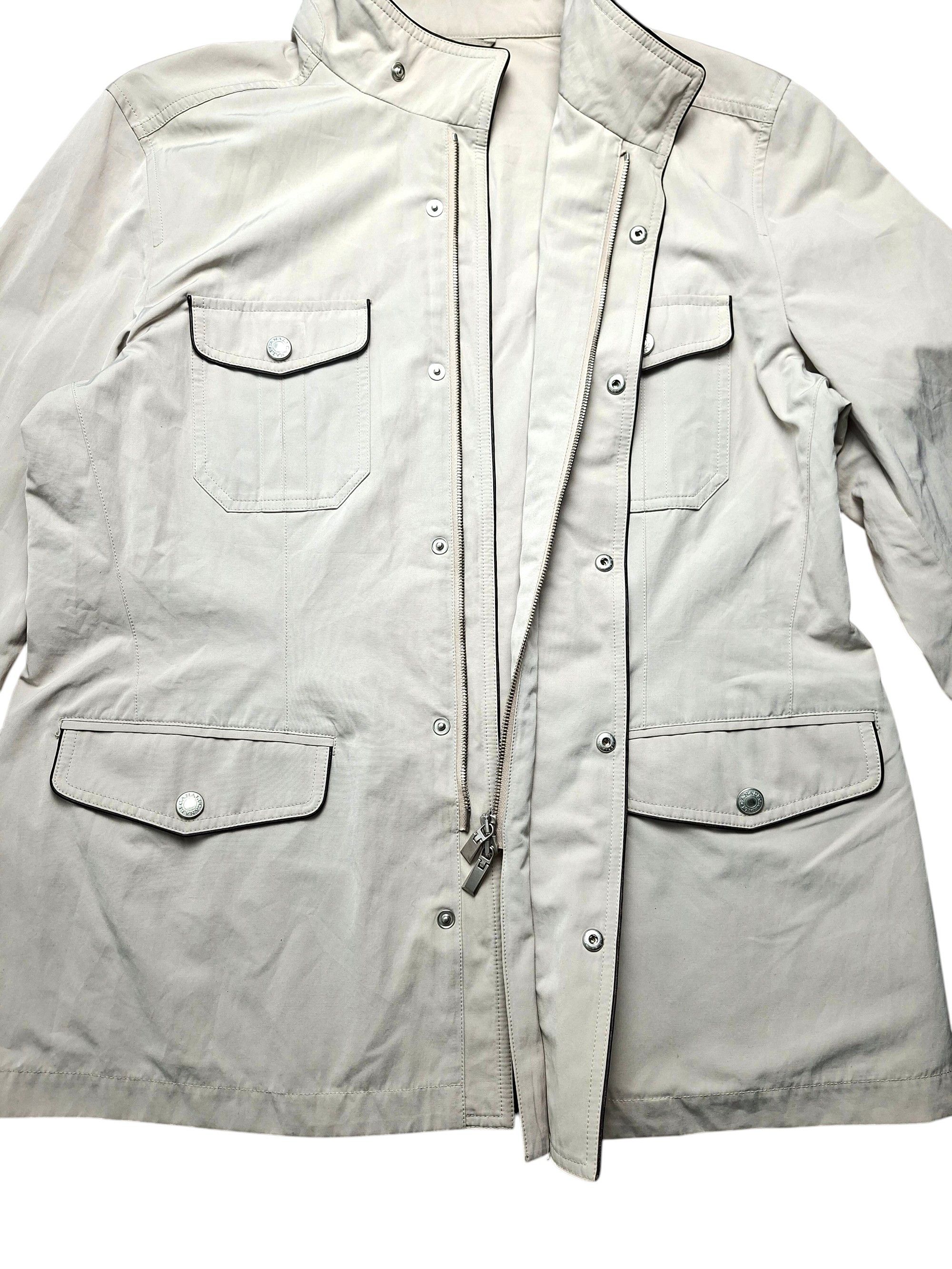 Canali CANALI Rain & Wind Tech Field Jacket Beige L/XL Utility Size US XL / EU 56 / 4 - 8 Thumbnail
