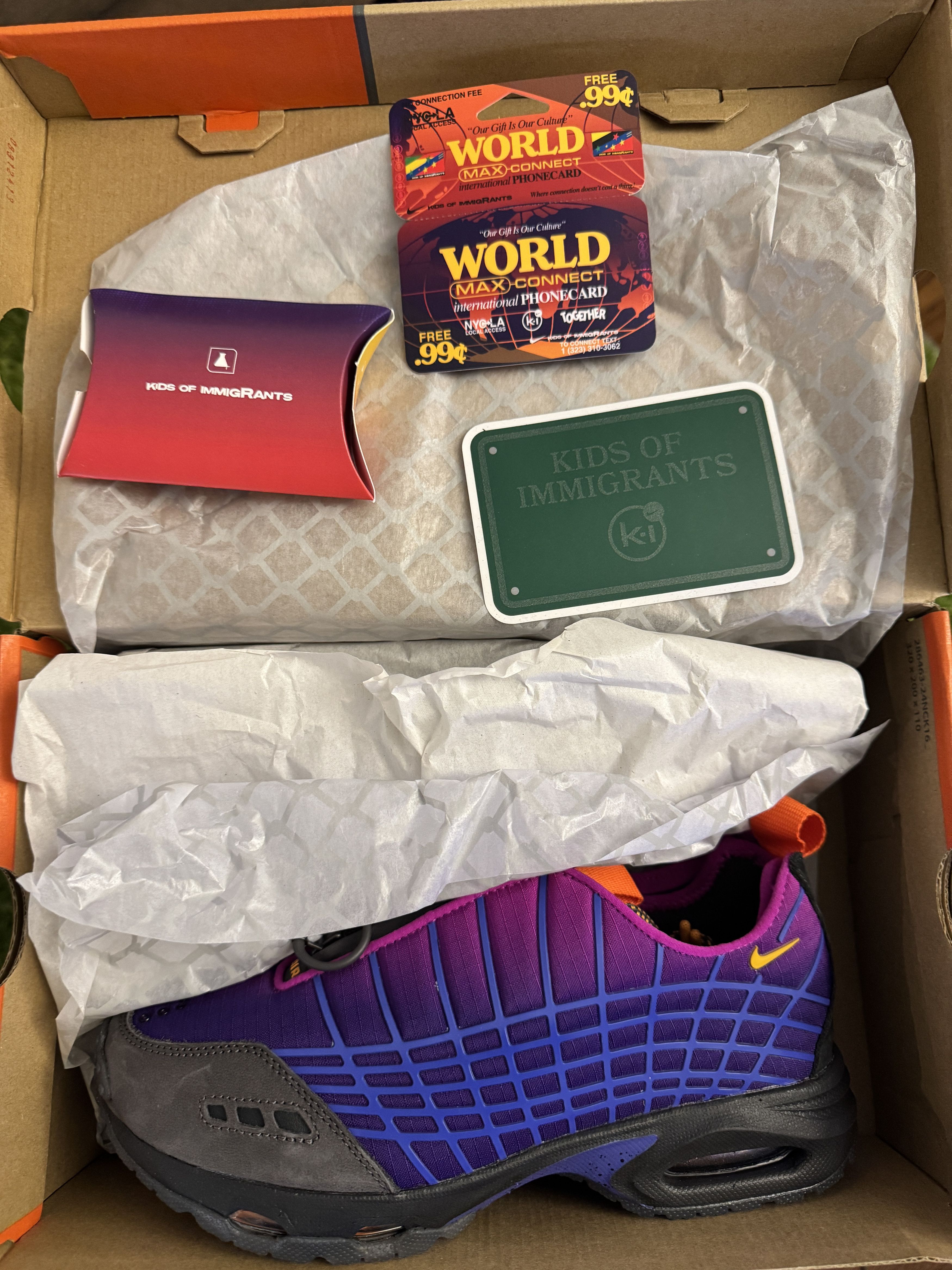Nike NIKE x Kids Of Immigrants Air Max SNDR SP Size US 6.5 / EU 39-40 - 1 Thumbnail