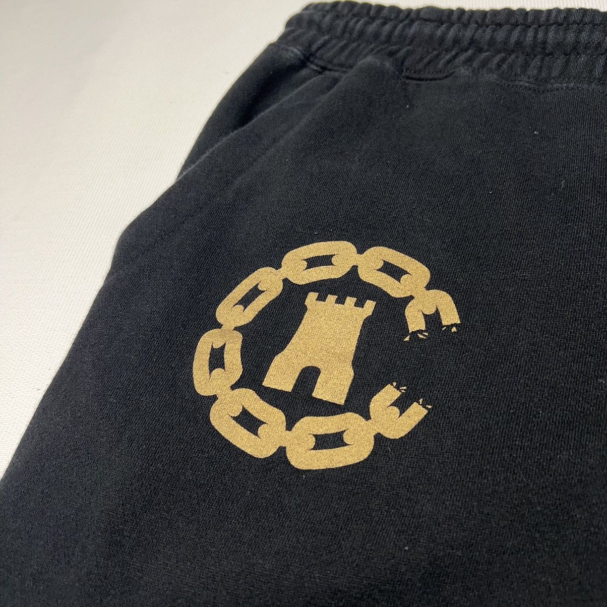 Crooks & Castles Crooks And Castles Sweatpants Black Jogger Logo Chains Y2K Size US 34 / EU 50 - 9 Thumbnail