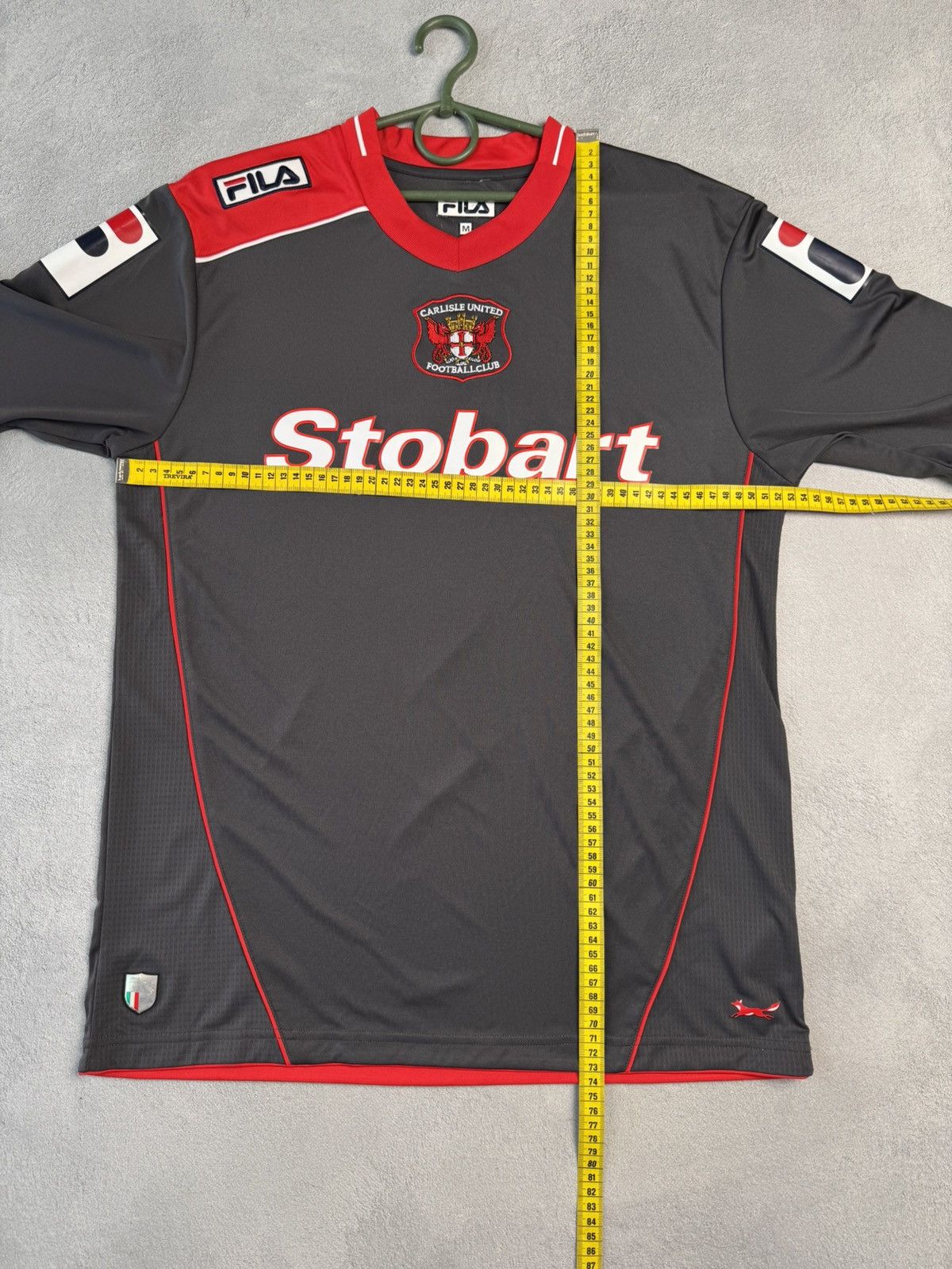 Fila Carlisle United 2013 2014 Away Football Soccer Jersey Fila Size US M / EU 48-50 / 2 - 14 Thumbnail