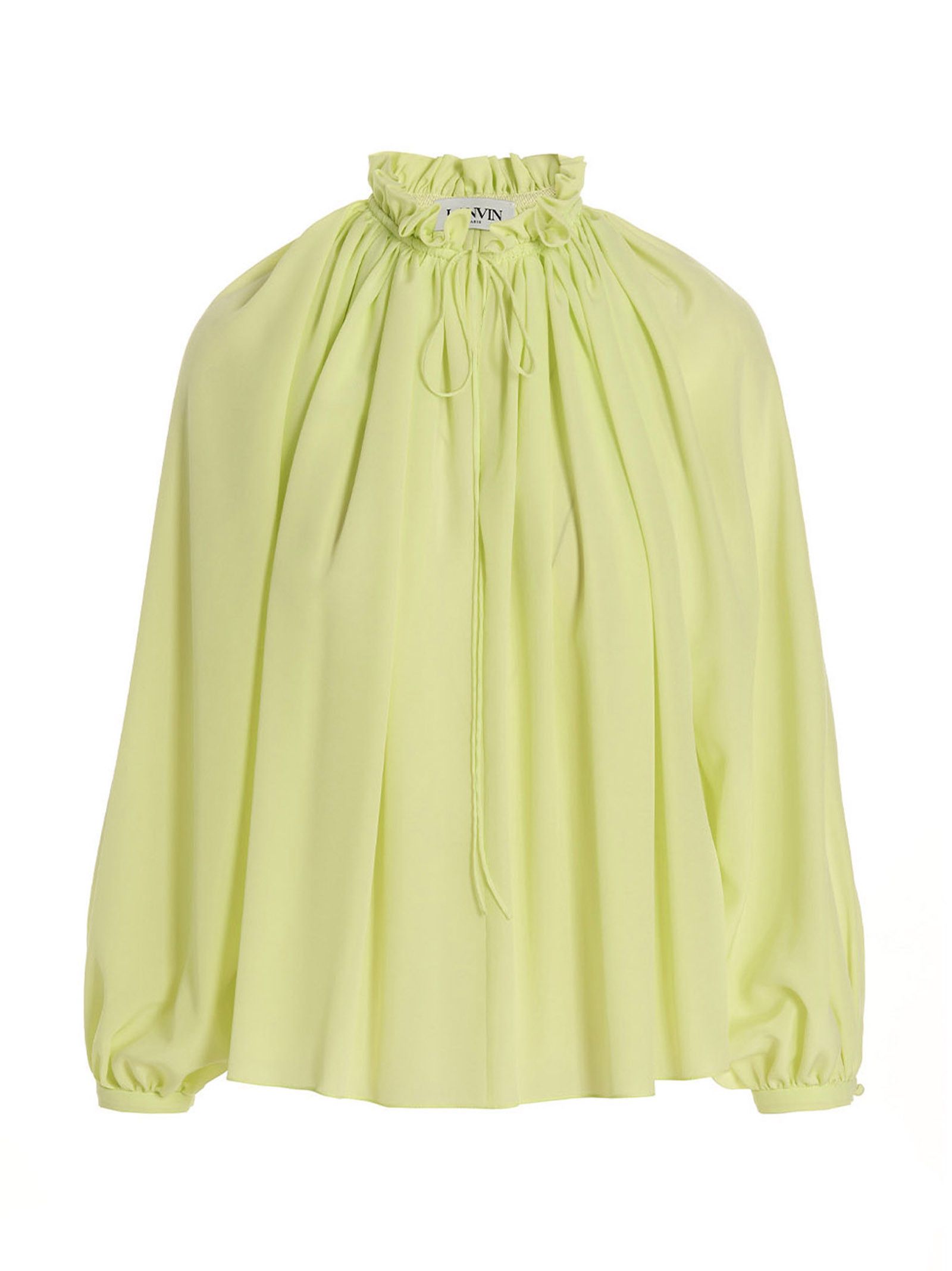 Lanvin Silk Bloshirt Size S / US 4 / IT 40 - 1 Thumbnail
