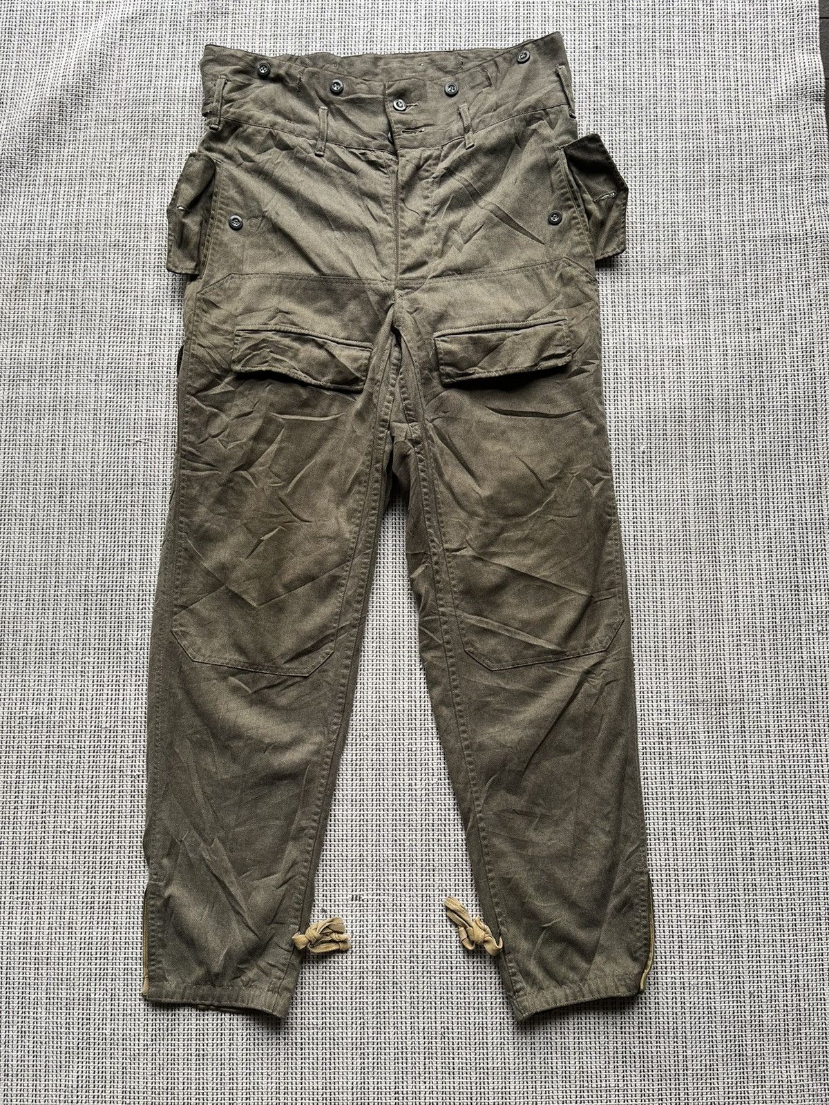 Vintage RARE 🔥 vintage Army pants double knee Czech military Size US 34 / EU 50 - 1 Thumbnail