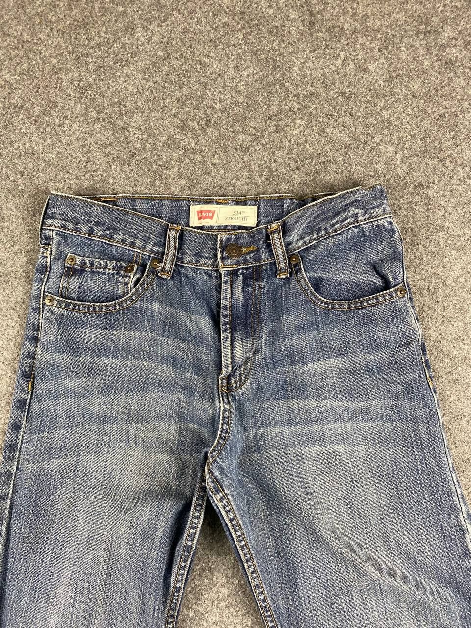 Levi's levis 514 straight cut slightly distressed denim Size US 30 / EU 46 - 8 Thumbnail