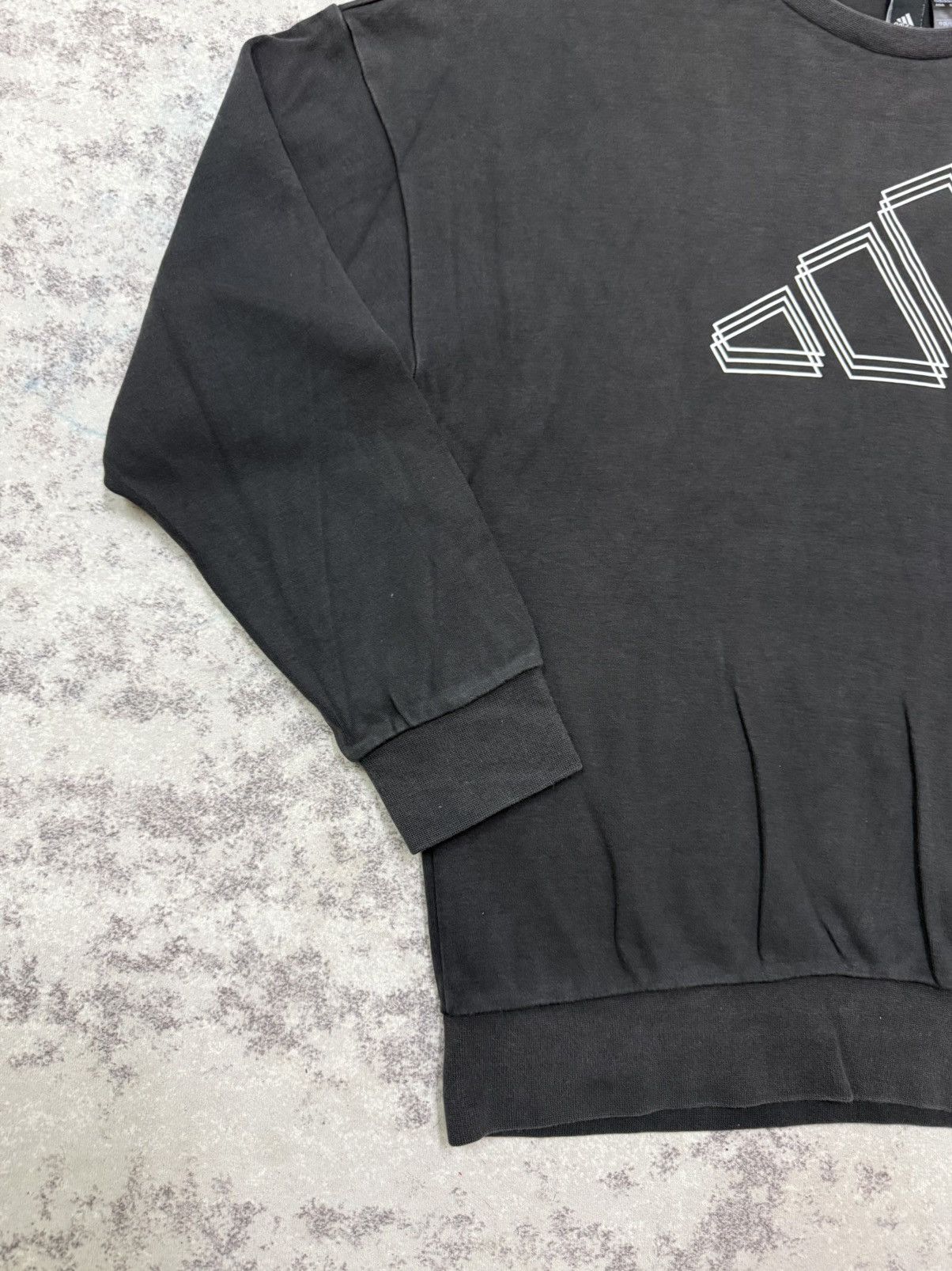 Adidas Adidas Crewneck Center Logo Sweatshirt Size US M / EU 48-50 / 2 - 4 Thumbnail