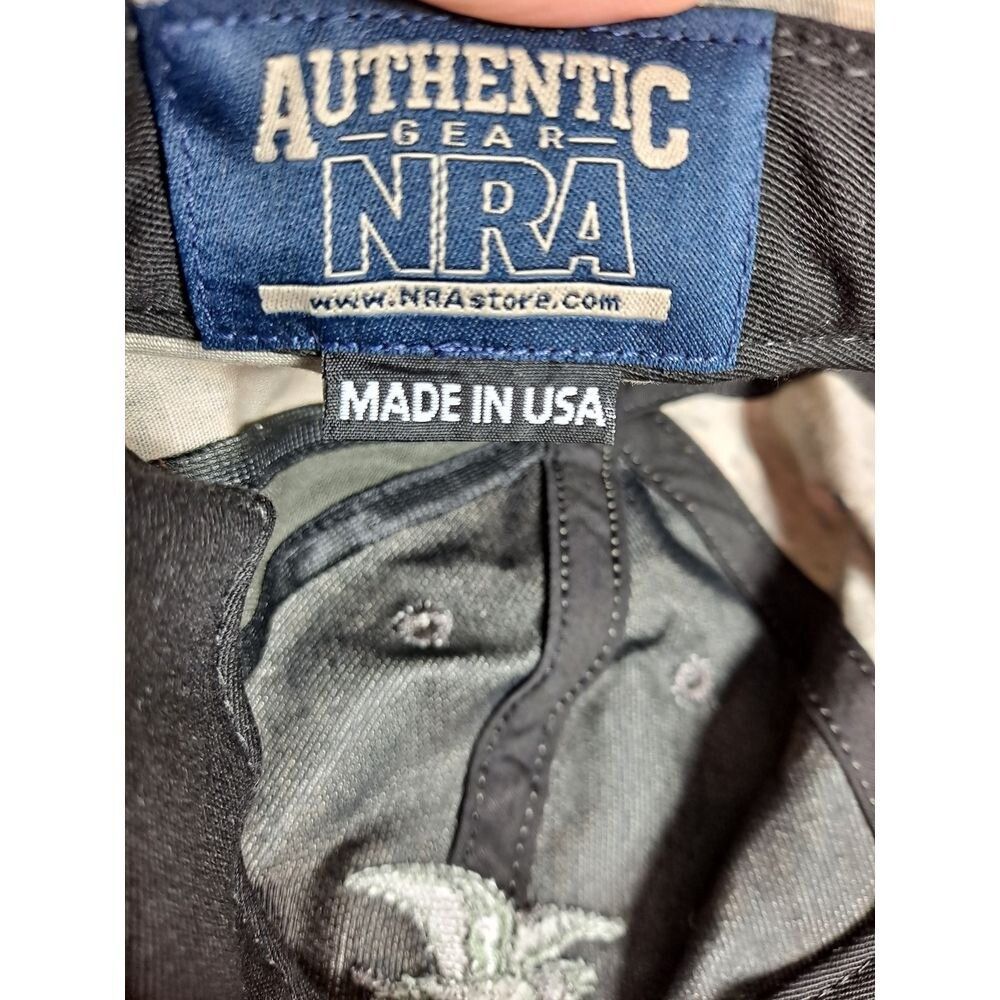 Other NRA Camo Hat Military Eagle Embroidered Baseball Cap Hunting Size ONE SIZE - 8 Thumbnail