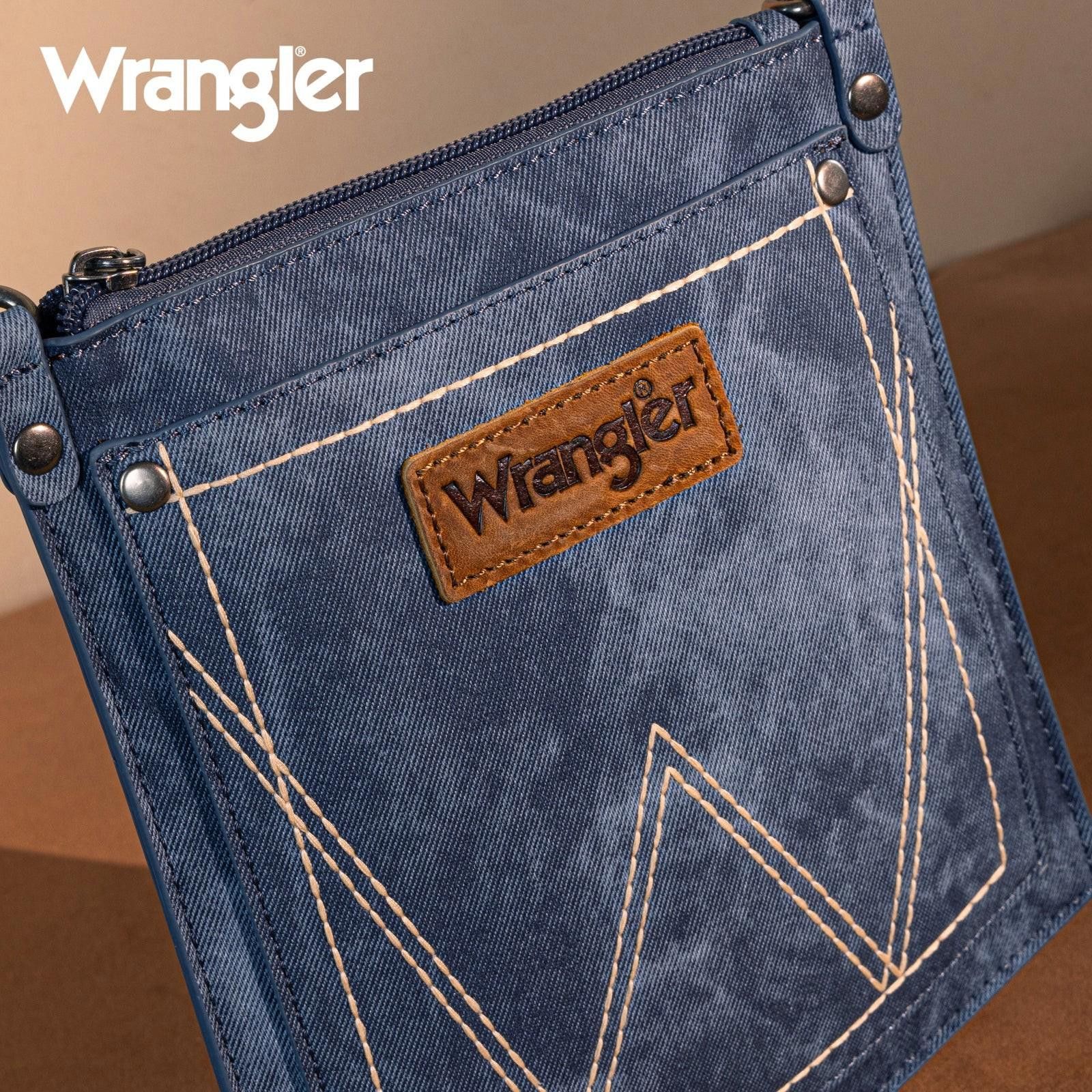 Wrangler Wrangler Denim Crossbody Bag - Stylish & Functional Size ONE SIZE - 3 Thumbnail