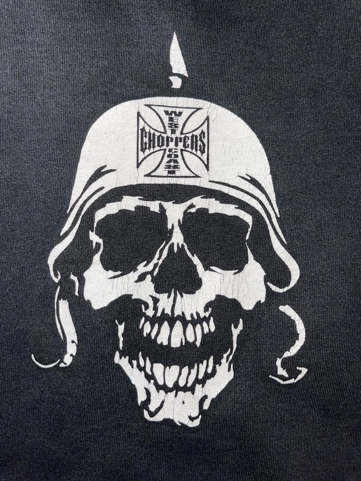 West Coast Choppers 2003 West Coast Choppers Skull LS Size US XL / EU 56 / 4 - 2 Thumbnail