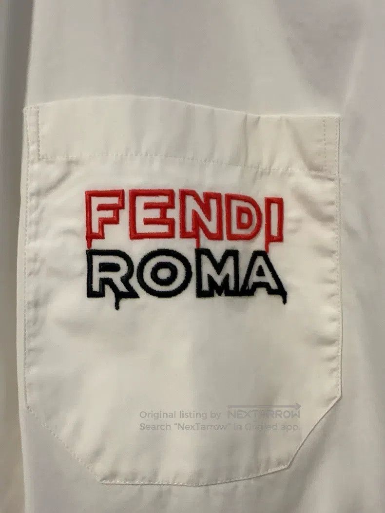Fendi Fendi size 41 Collaboration Men's Shirt Size US M / EU 48-50 / 2 - 2 Thumbnail
