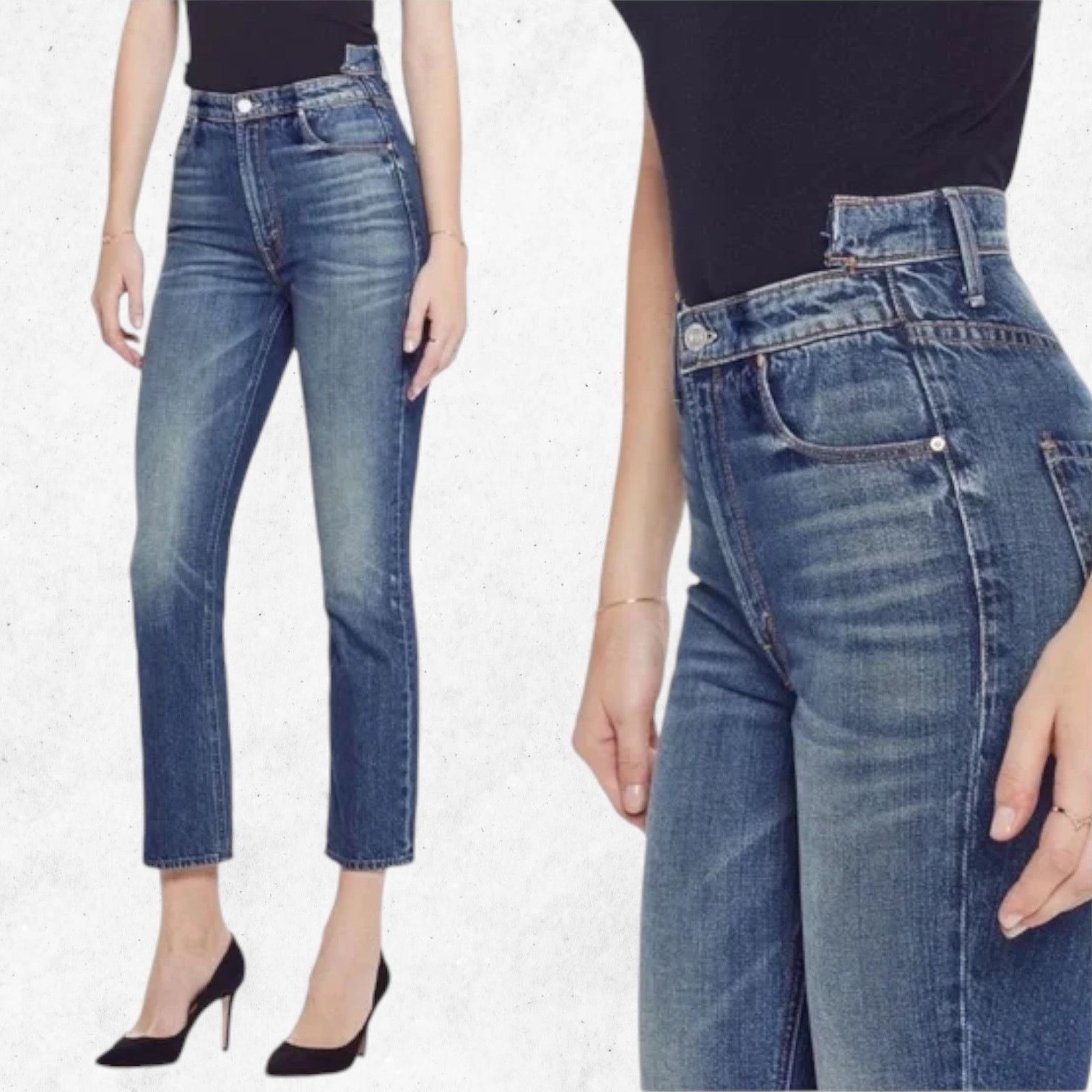 MOTHER Mother Superior The Dazzler Shift Crop Sin and Suffer Sz 25 Size 25" / US 0 / IT 36 - 1 Thumbnail